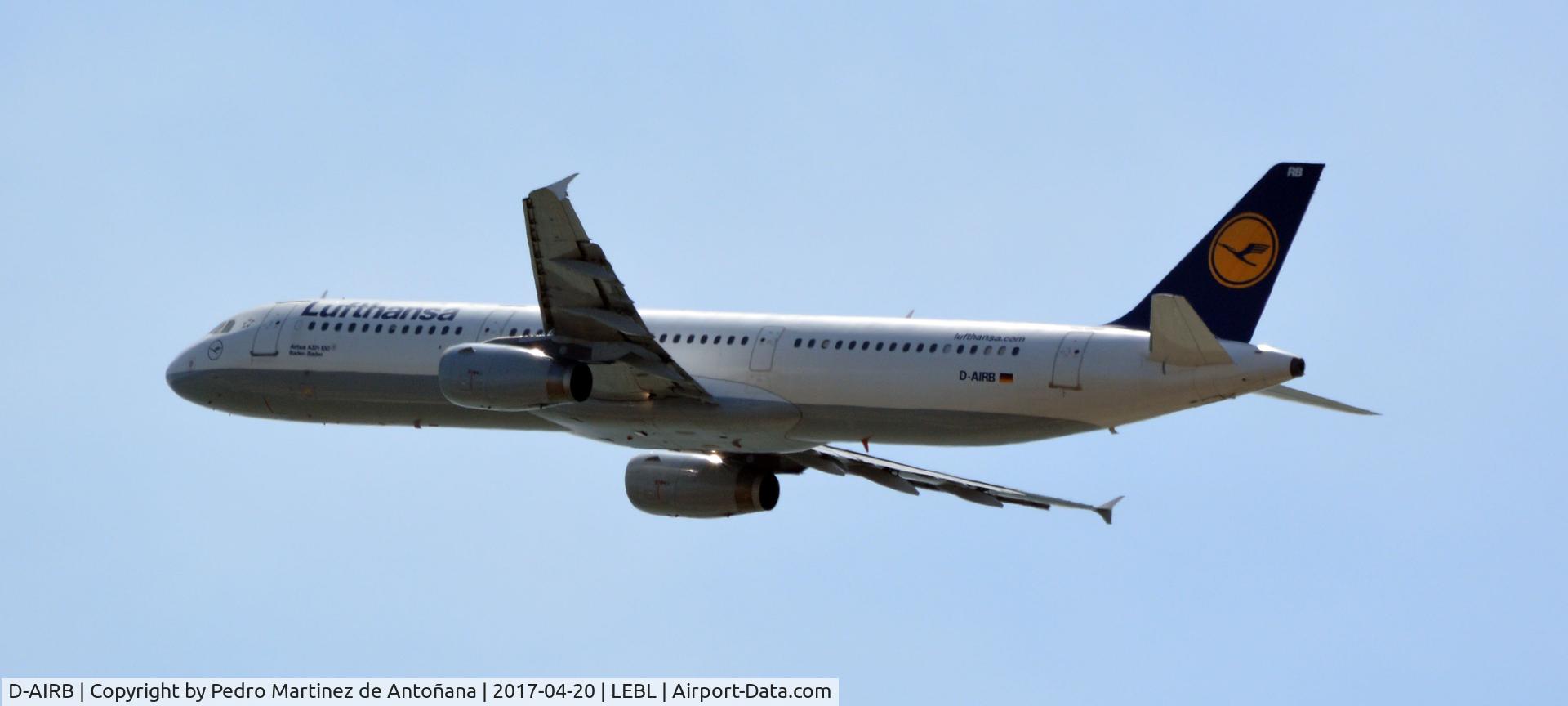 D-AIRB, 1993 Airbus A321-131 C/N 0468, El Prat  -  Barcelona  -  España