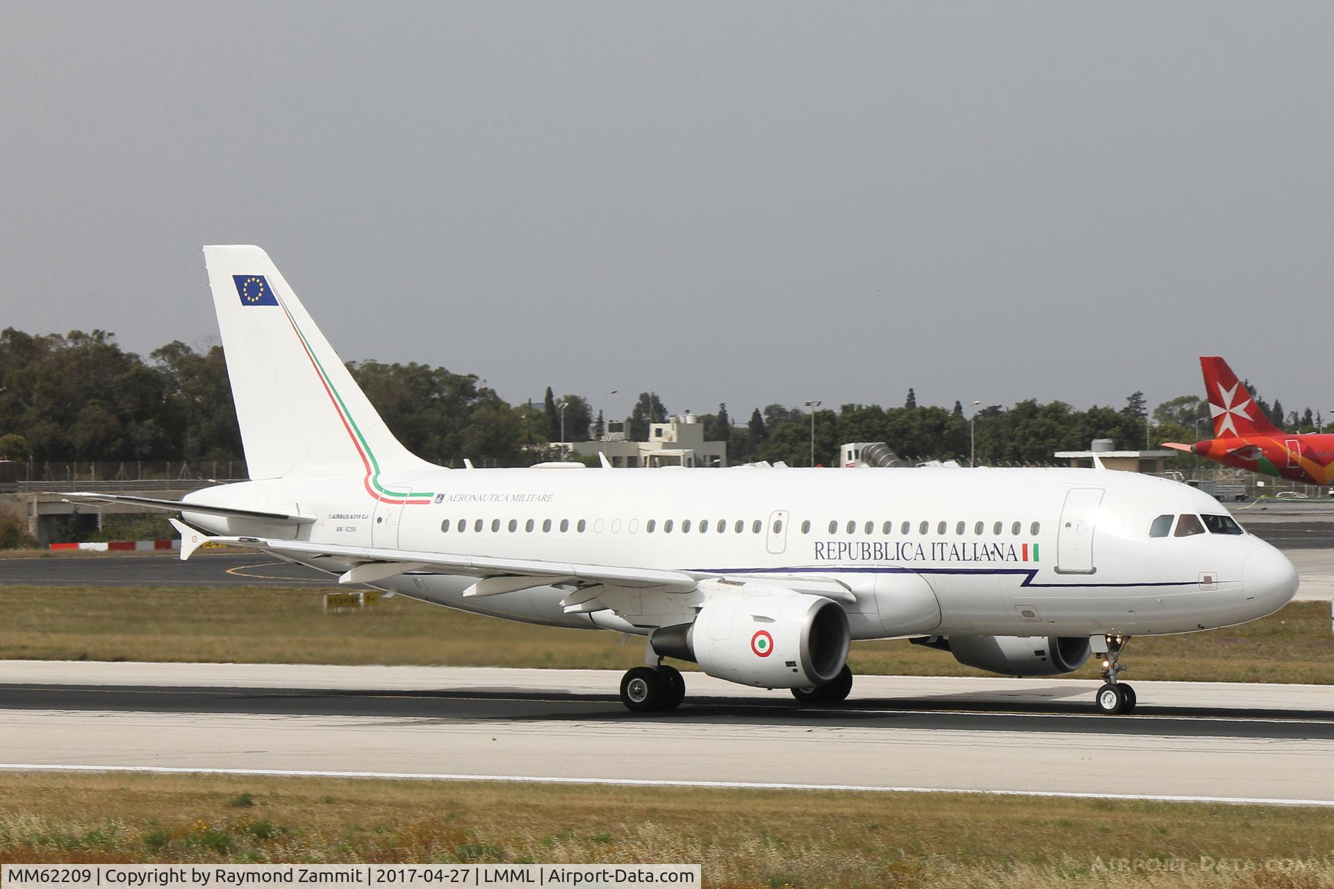 MM62209, 2002 Airbus ACJ319 (A319-115/CJ) C/N 1795, ACJ319 MM62209 Italian Air Force
