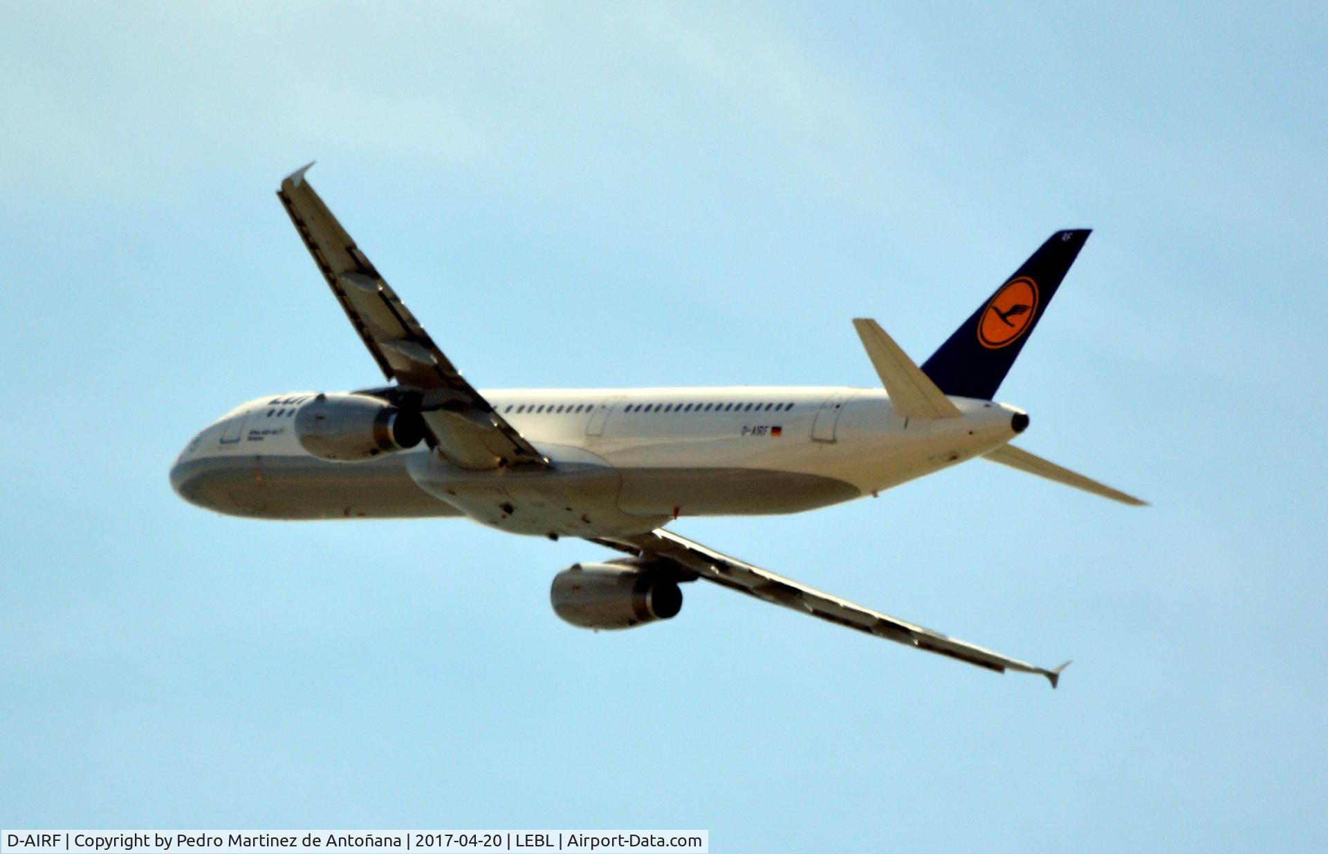 D-AIRF, 1994 Airbus A321-131 C/N 0493, El Prat  -  Barcelona  -  España