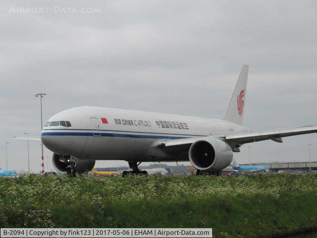 B-2094, 2015 Boeing 777-FFT C/N 44685, air china cargo over quebec