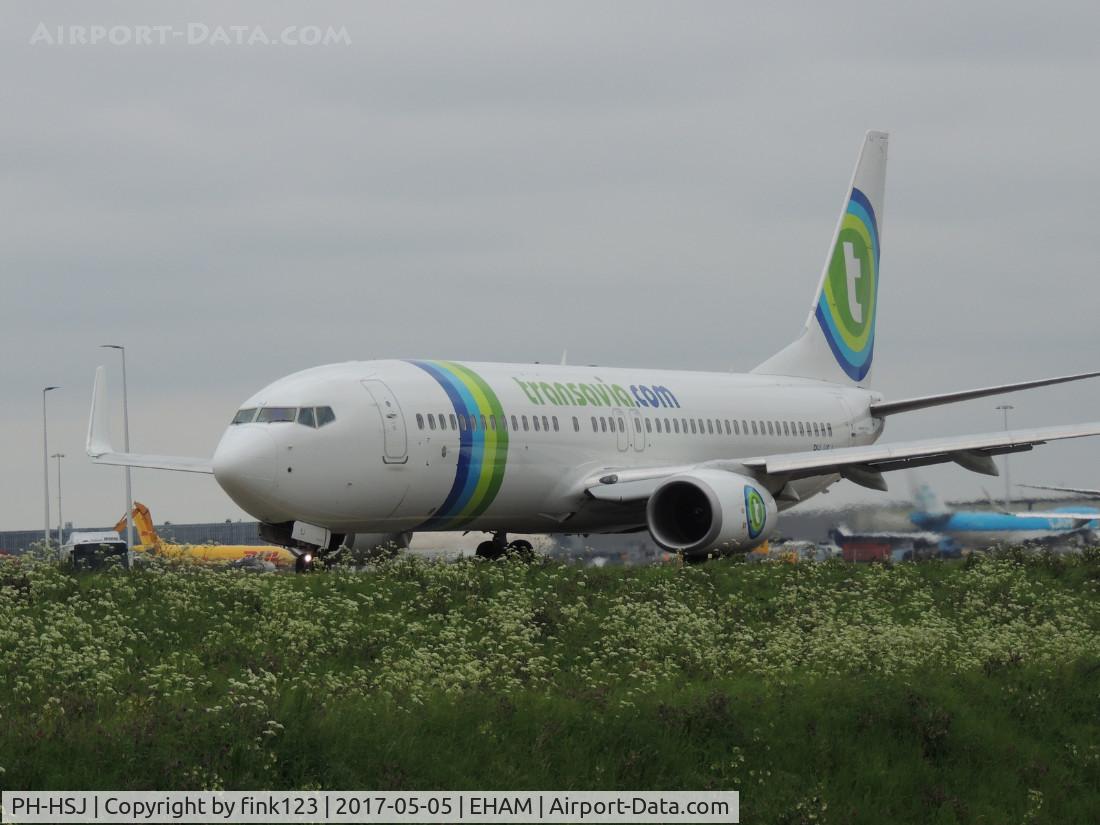 PH-HSJ, 2014 Boeing 737-8K2 C/N 42150, TRANSAVIA OVER QUEBEC