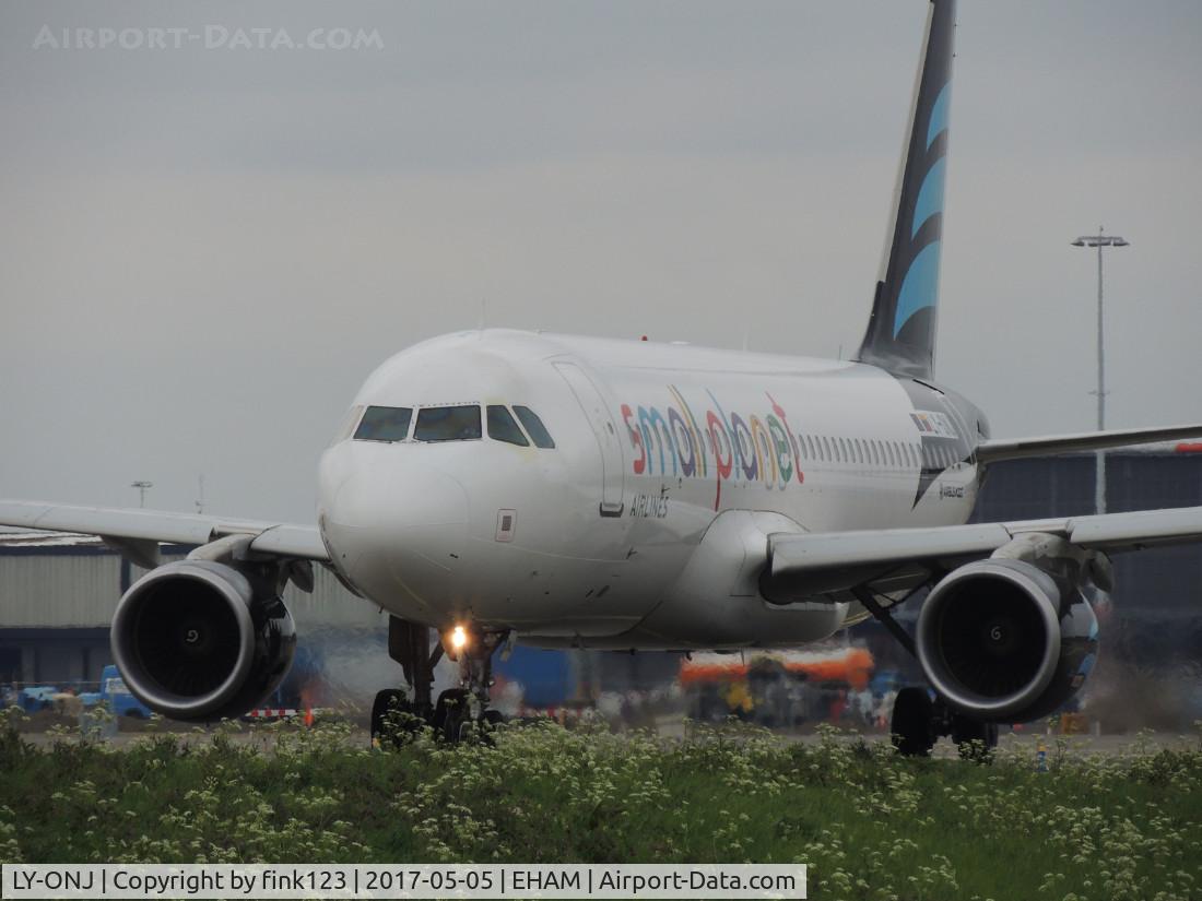 LY-ONJ, 2010 Airbus A320-214 C/N 4203, SMALL PLANET OVER QUEBEC
