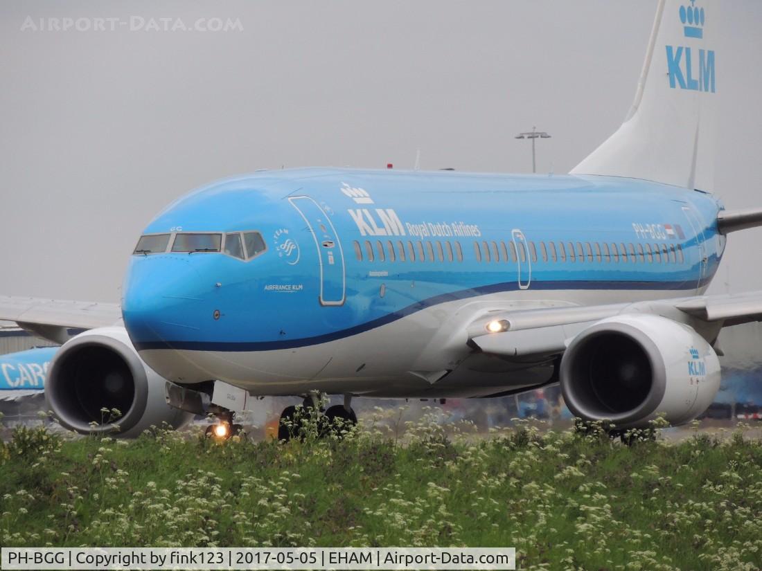 PH-BGG, 2009 Boeing 737-7K2 C/N 30367, KLM 737 OVER QUEBEC