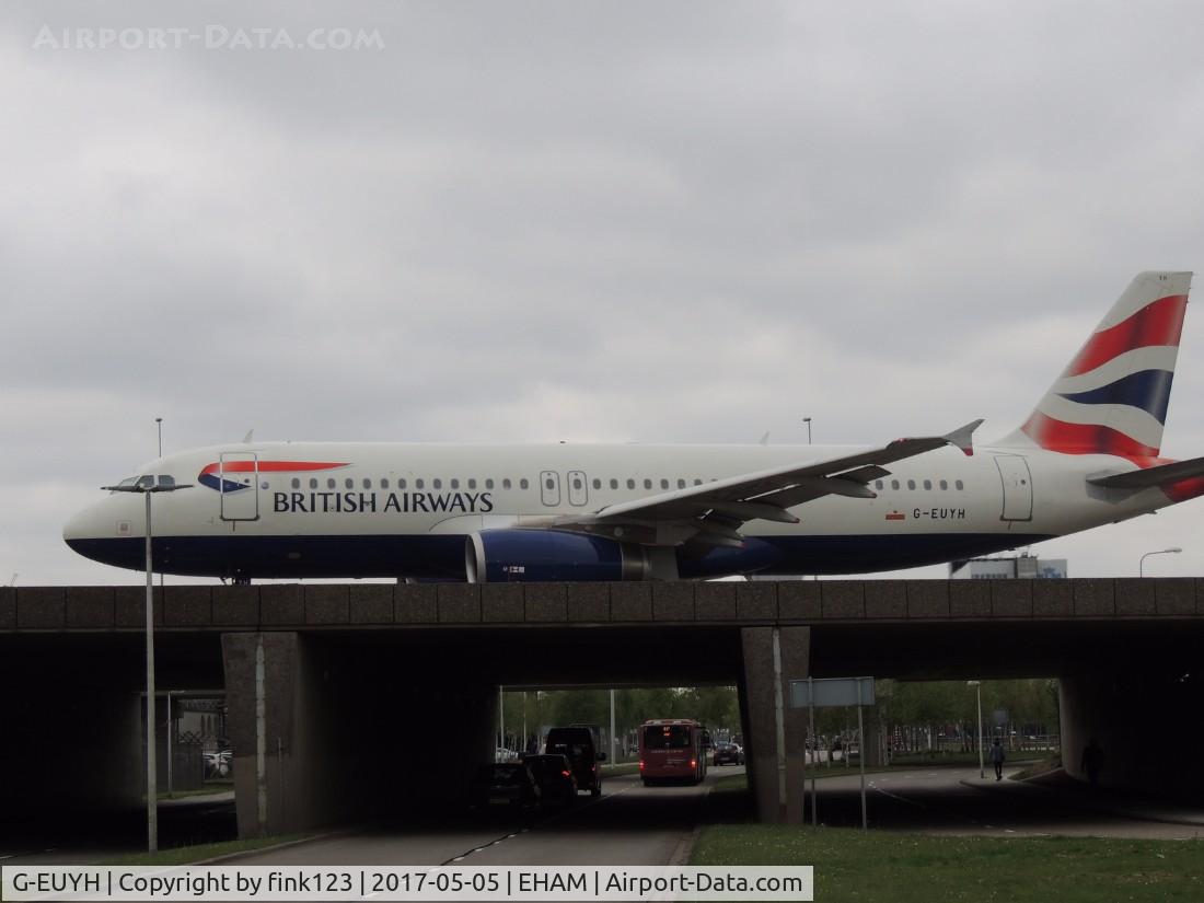 G-EUYH, 2010 Airbus A320-232 C/N 4265, BRITISH AIRWAYS OVER QUEBEC