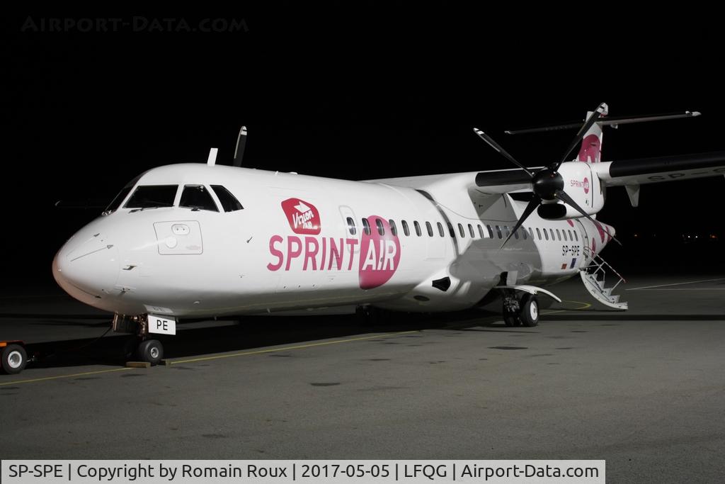 SP-SPE, 1995 ATR 72-202 C/N 441, Parked