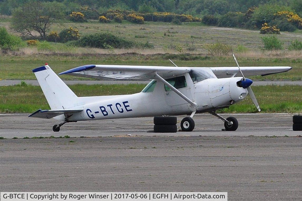 G-BTCE, 1978 Cessna 152 C/N 152-81376, Visiting Cessna 152 taildragger.