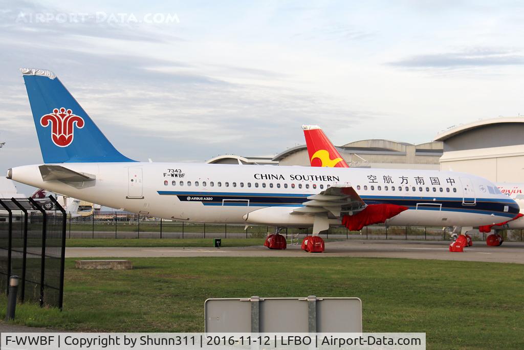 F-WWBF, 2016 Airbus A320-271N C/N 7343, C/n 7343 - To be B-8671