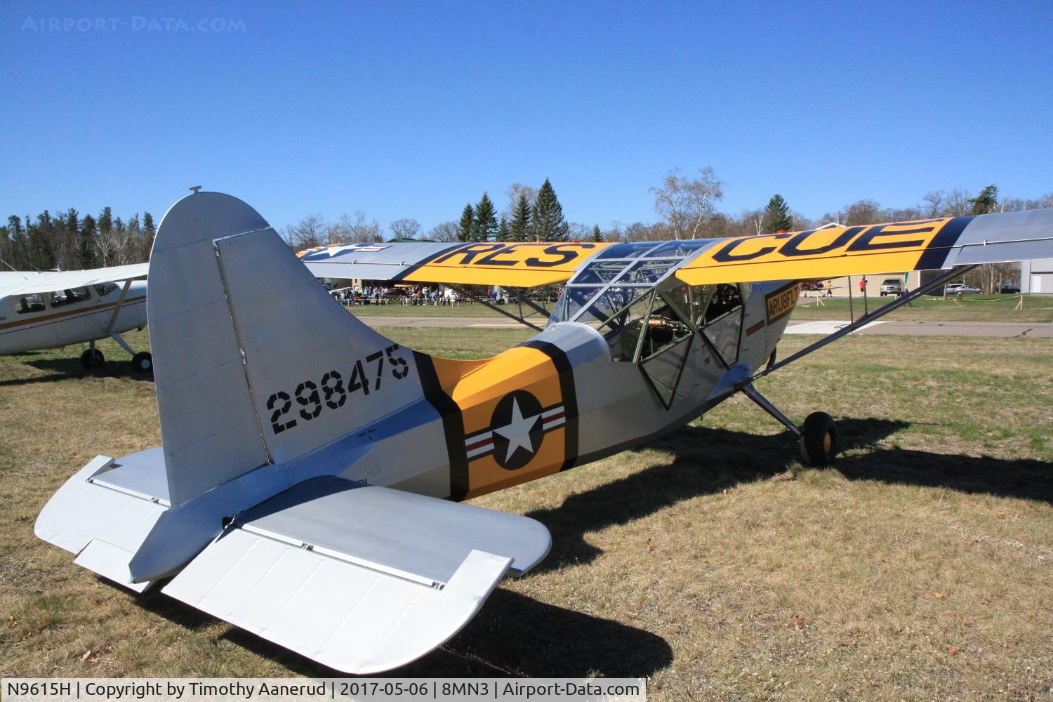 N9615H, 1943 Stinson L-5 Sentinel C/N 76-716, 1943 Stinson L-5, c/n: 76-716