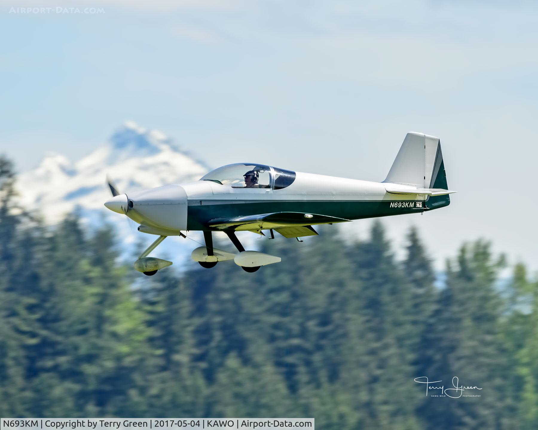 N693KM, 1997 Vans RV-6A C/N 22683, KAWO