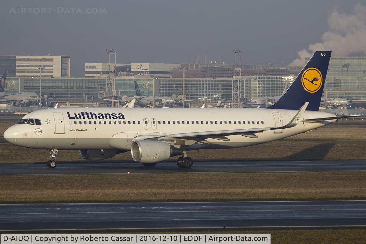 D-AIUO, 2015 Airbus A320-214 C/N 6636, Frankfurt 2016