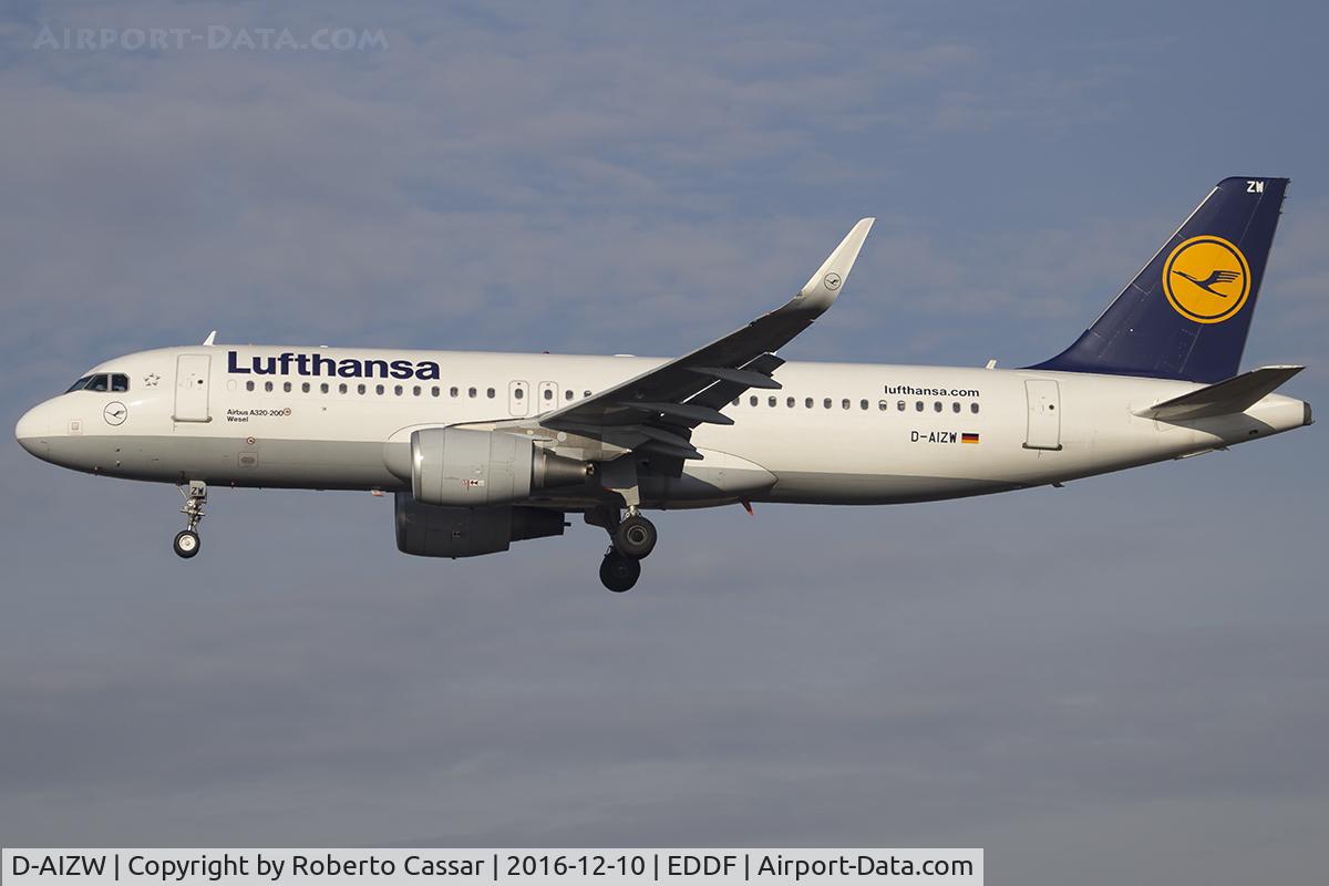 D-AIZW, 2013 Airbus A320-214 C/N 5694, Frankfurt 2016