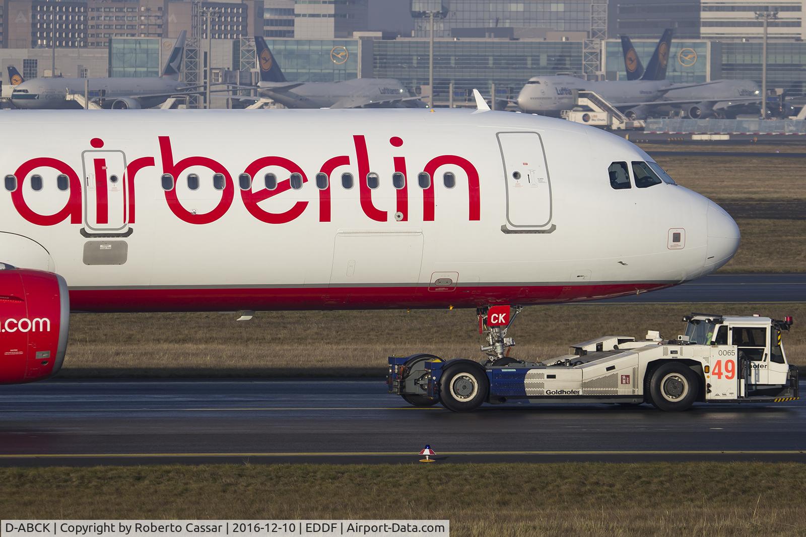 D-ABCK, 2011 Airbus A321-211 C/N 5133, Frankfurt 2016