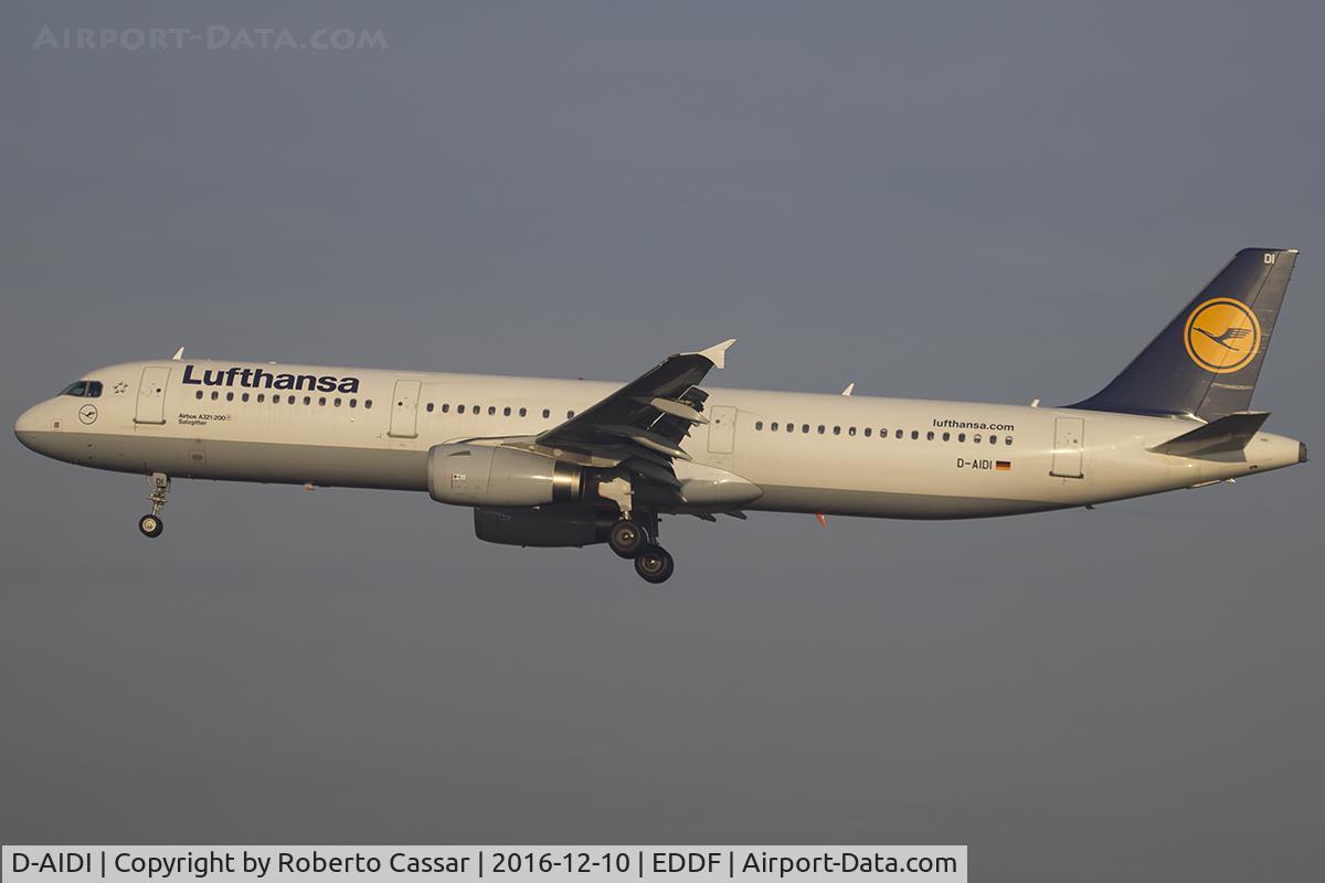 D-AIDI, 2011 Airbus A321-231 C/N 4753, Frankfurt 2016