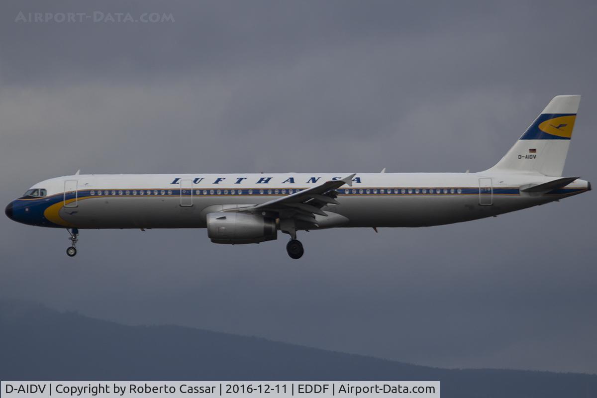 D-AIDV, 2012 Airbus A321-231 C/N 5413, Frankfurt 2016