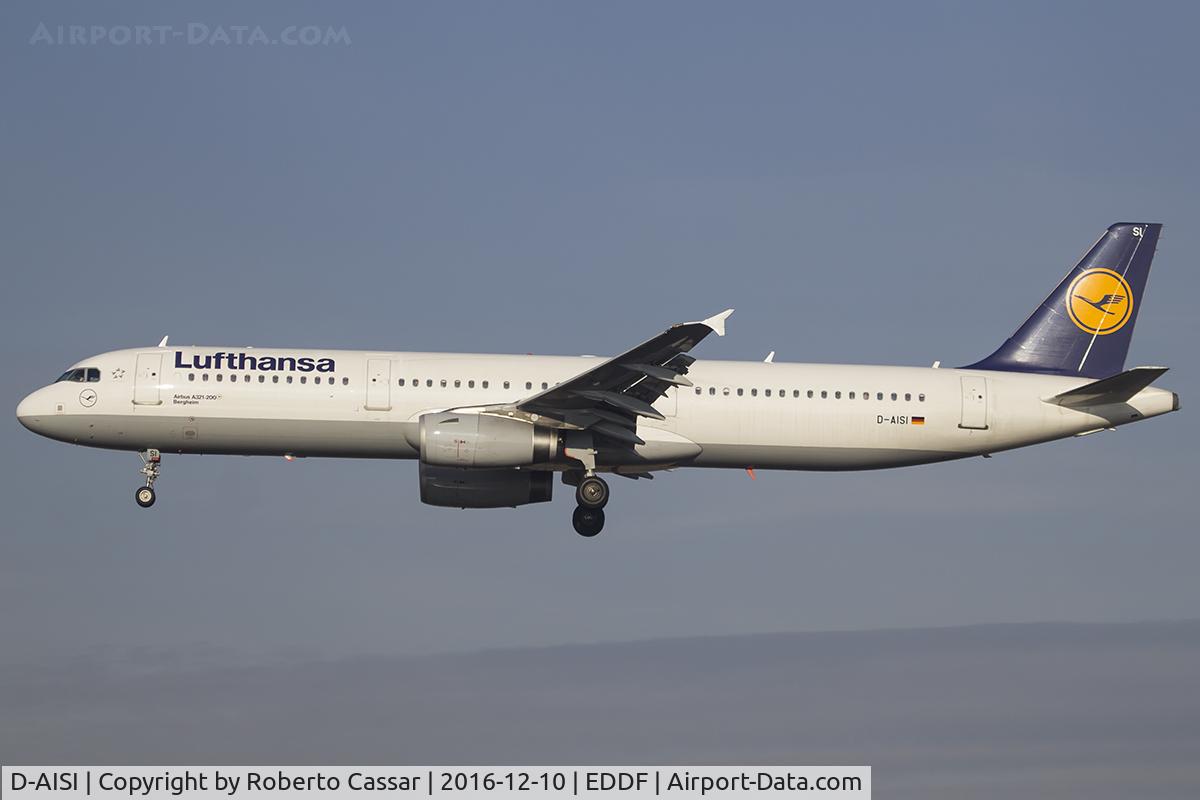 D-AISI, 2007 Airbus A321-231 C/N 3339, Frankfurt 2016