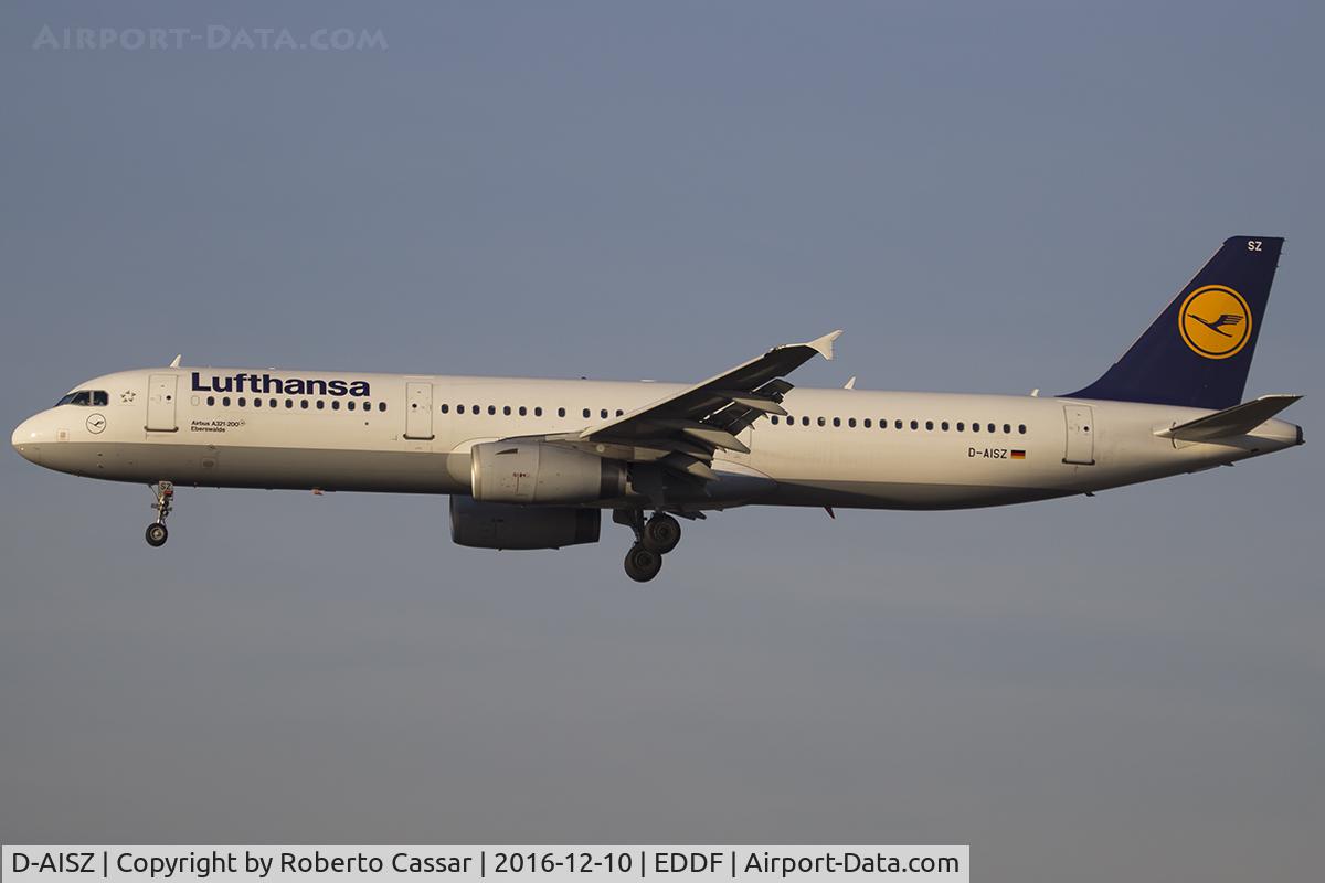 D-AISZ, 2009 Airbus A321-231 C/N 4085, Frankfurt 2016