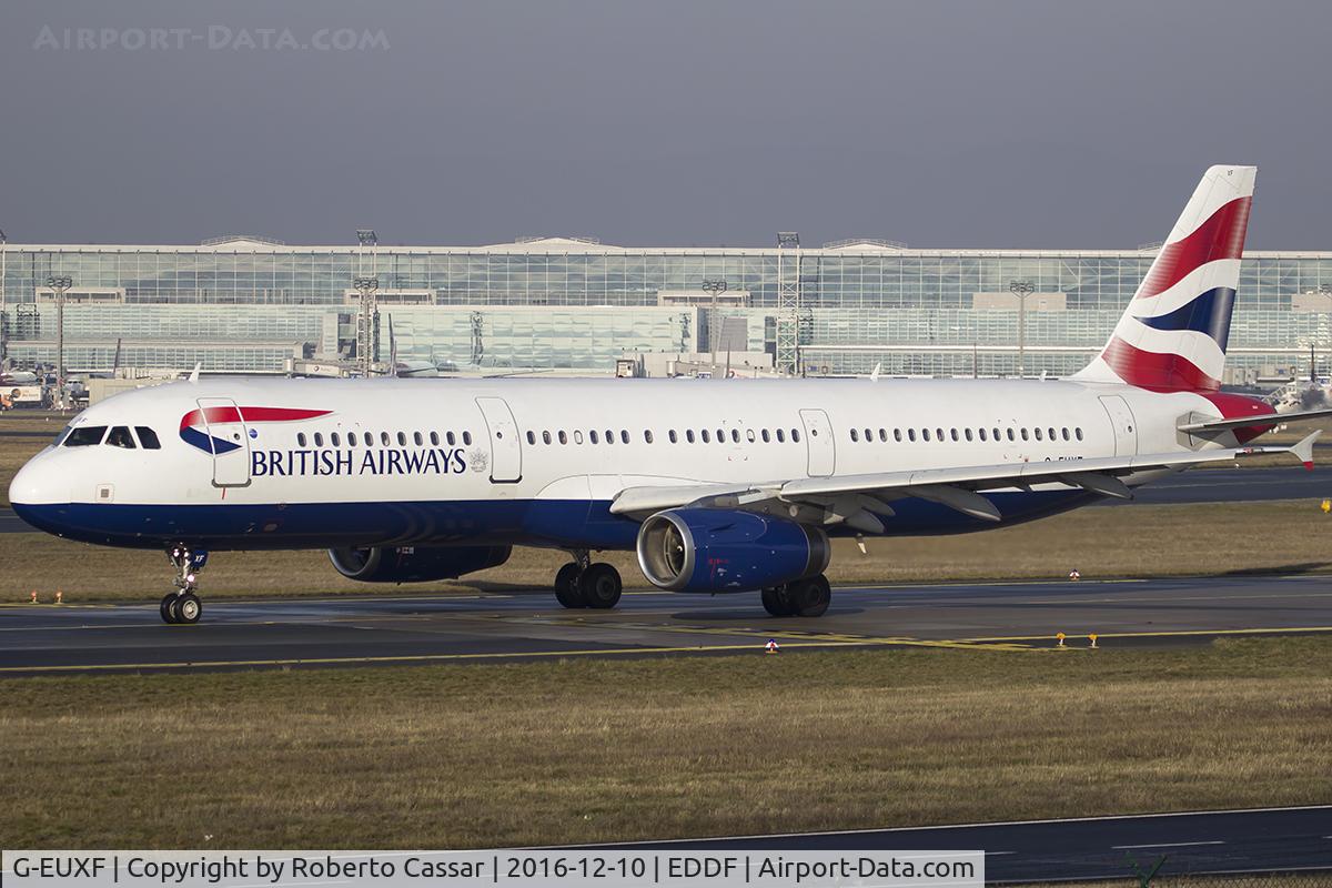 G-EUXF, 2004 Airbus A321-231 C/N 2324, Frankfurt 2016