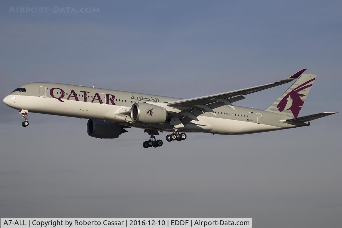 A7-ALL, 2016 Airbus A350-941 C/N 036, Frankfurt 2016