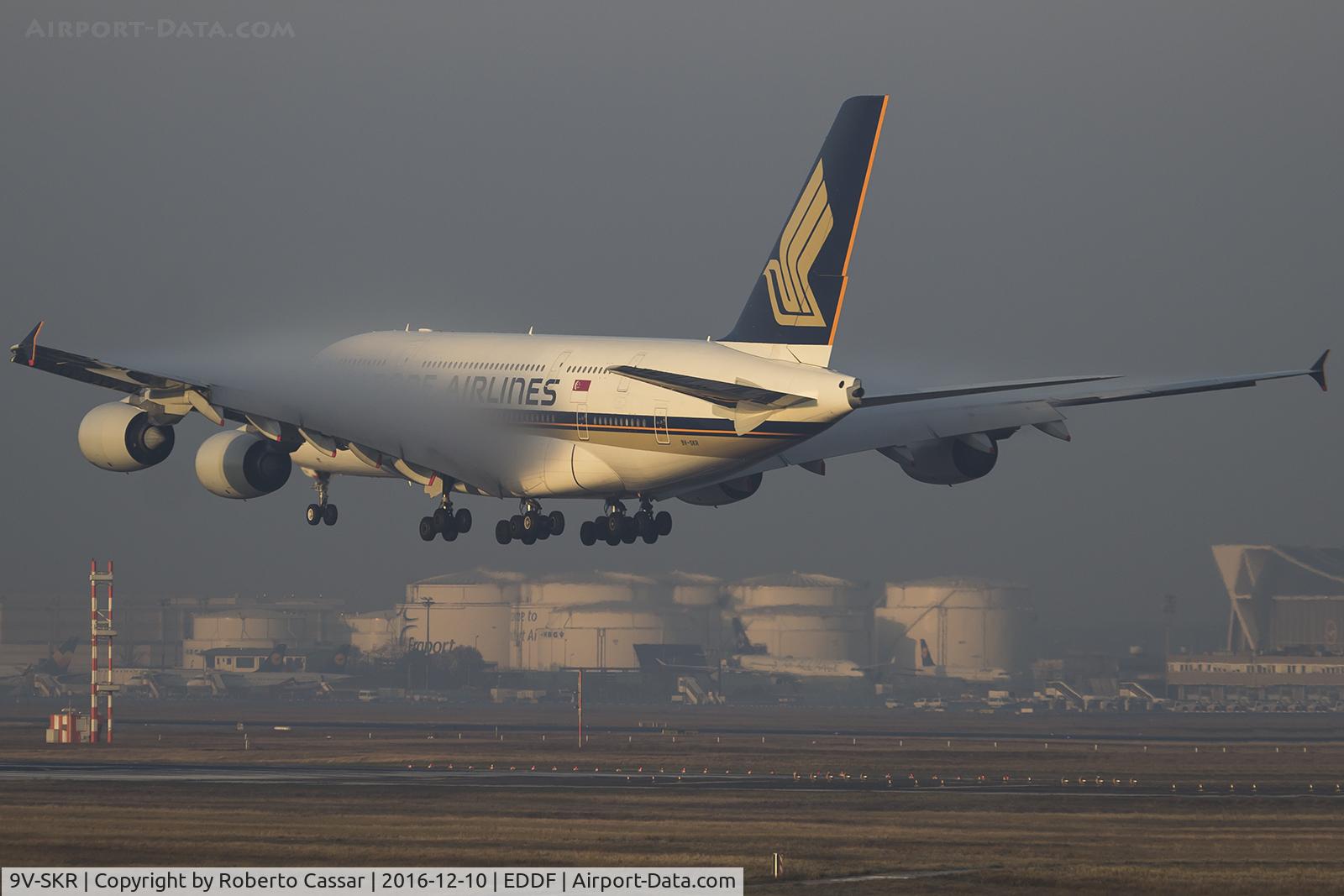9V-SKR, 2011 Airbus A380-841 C/N 082, Frankfurt 2016