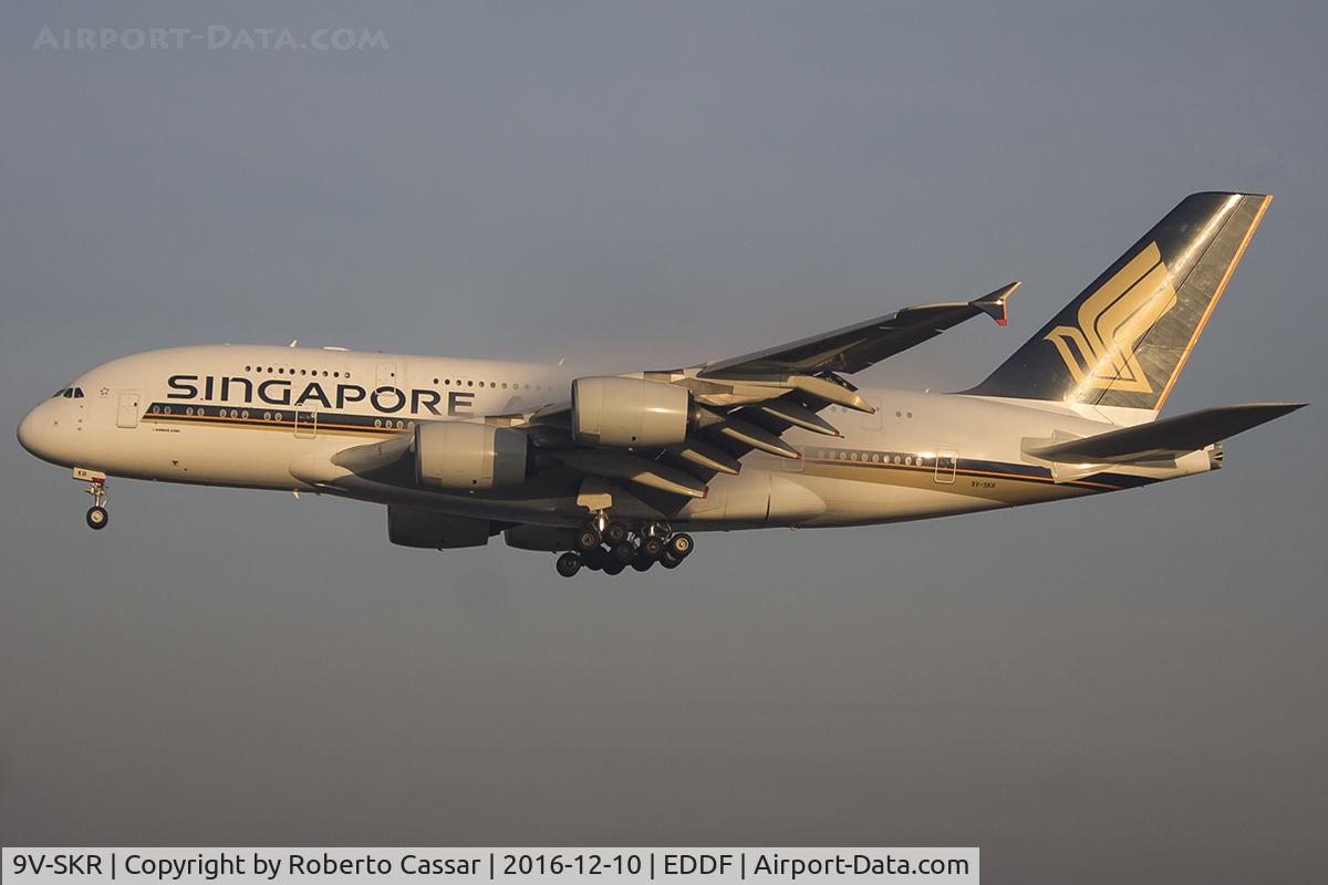 9V-SKR, 2011 Airbus A380-841 C/N 082, Frankfurt 2016