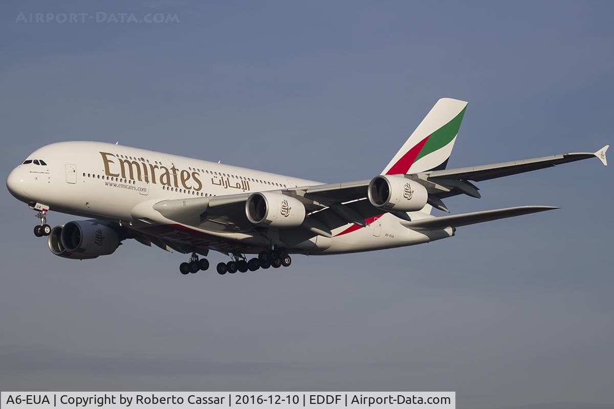 A6-EUA, 2016 Airbus A380-861 C/N 211, Frankfurt 2016