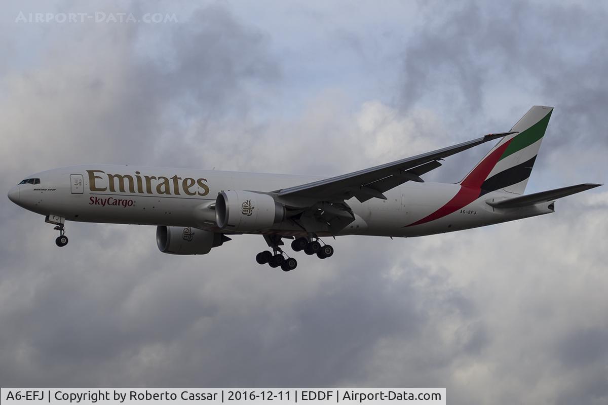 A6-EFJ, 2012 Boeing 777-F1H C/N 35610, Frankfurt 2016