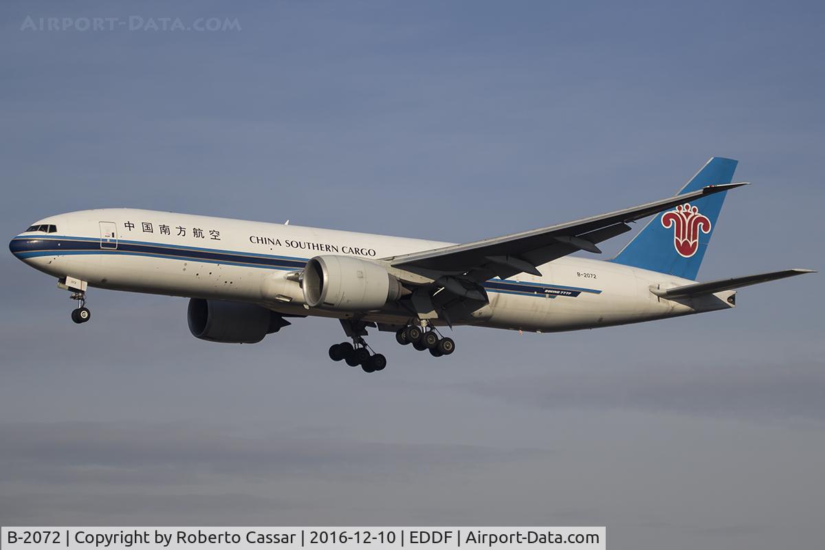 B-2072, 2009 Boeing 777-F1B C/N 37310, Frankfurt 2016