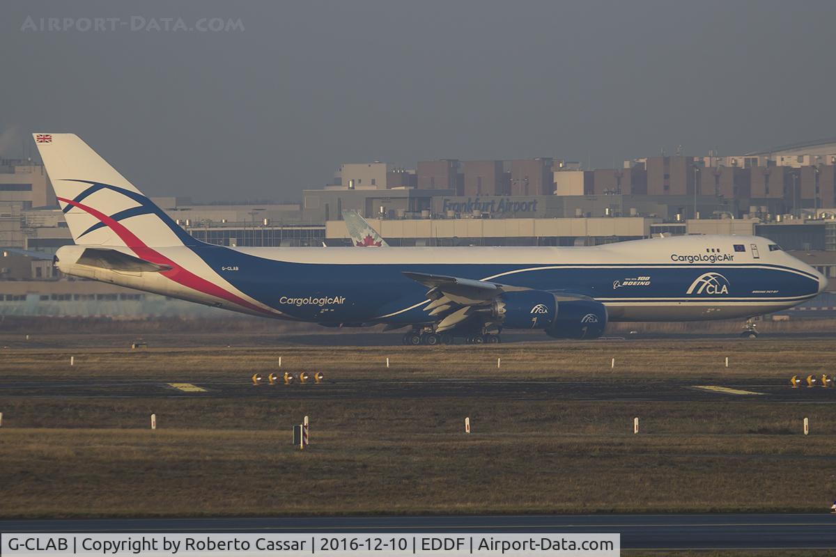 G-CLAB, 2015 Boeing 747-83QF C/N 60119, Frankfurt 2016