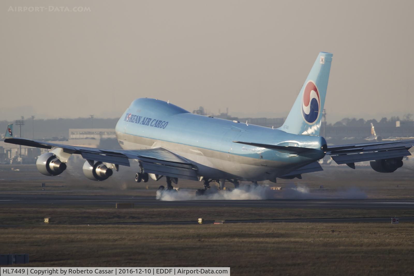 HL7449, 2000 Boeing 747-4B5F/SCD C/N 26411, Frankfurt 2016