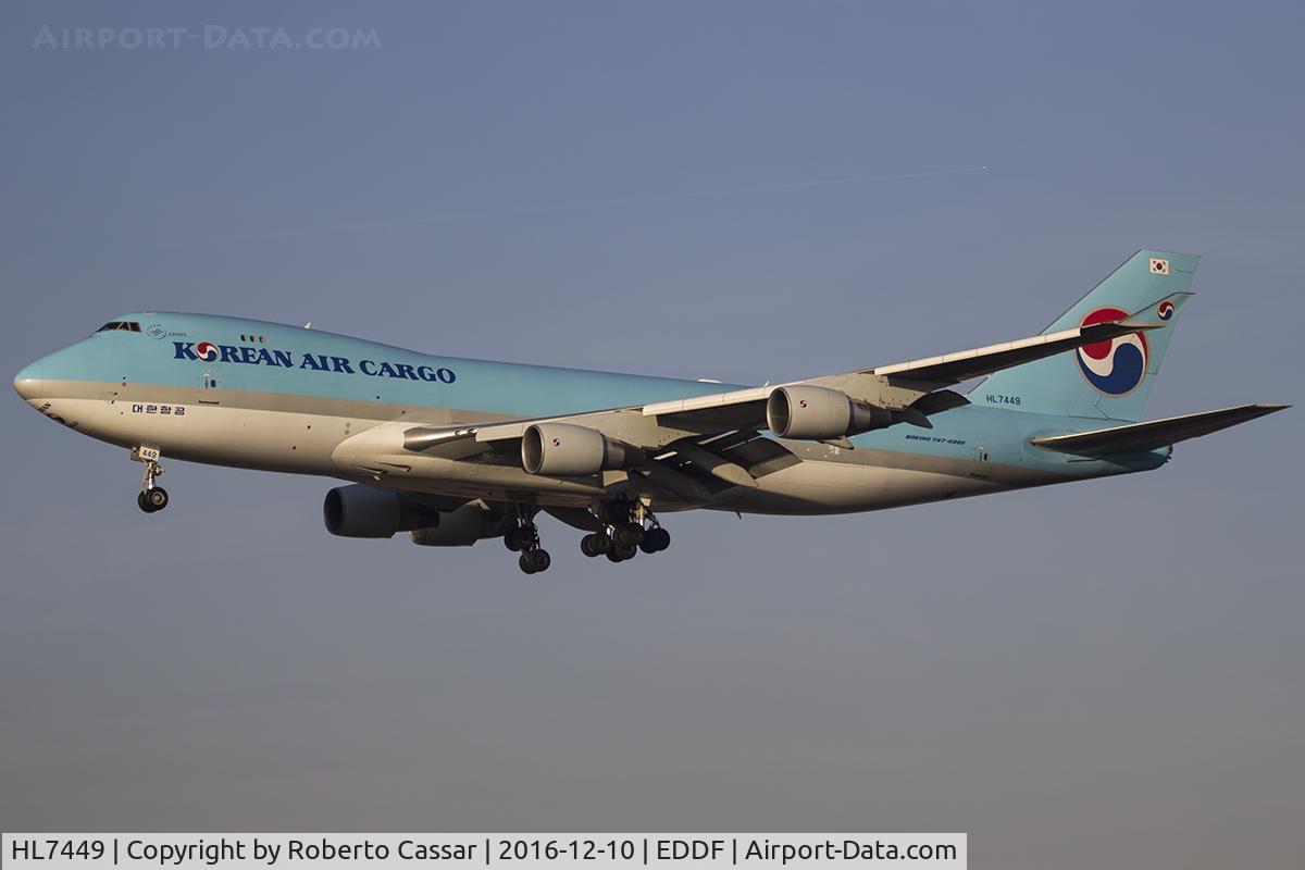 HL7449, 2000 Boeing 747-4B5F/SCD C/N 26411, Frankfurt 2016
