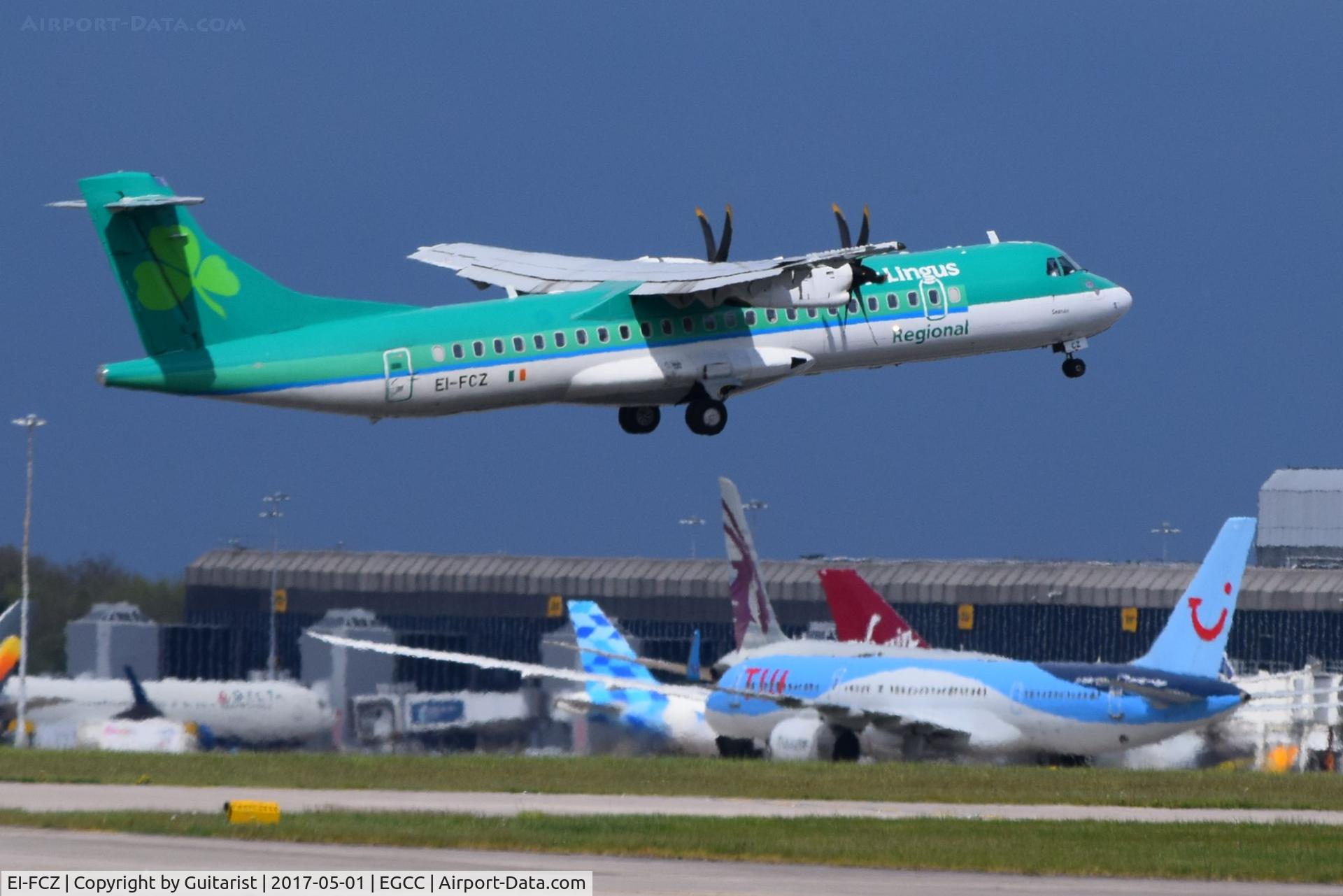 EI-FCZ, 2014 ATR 72-600 (72-212A) C/N 1159, At Manchester