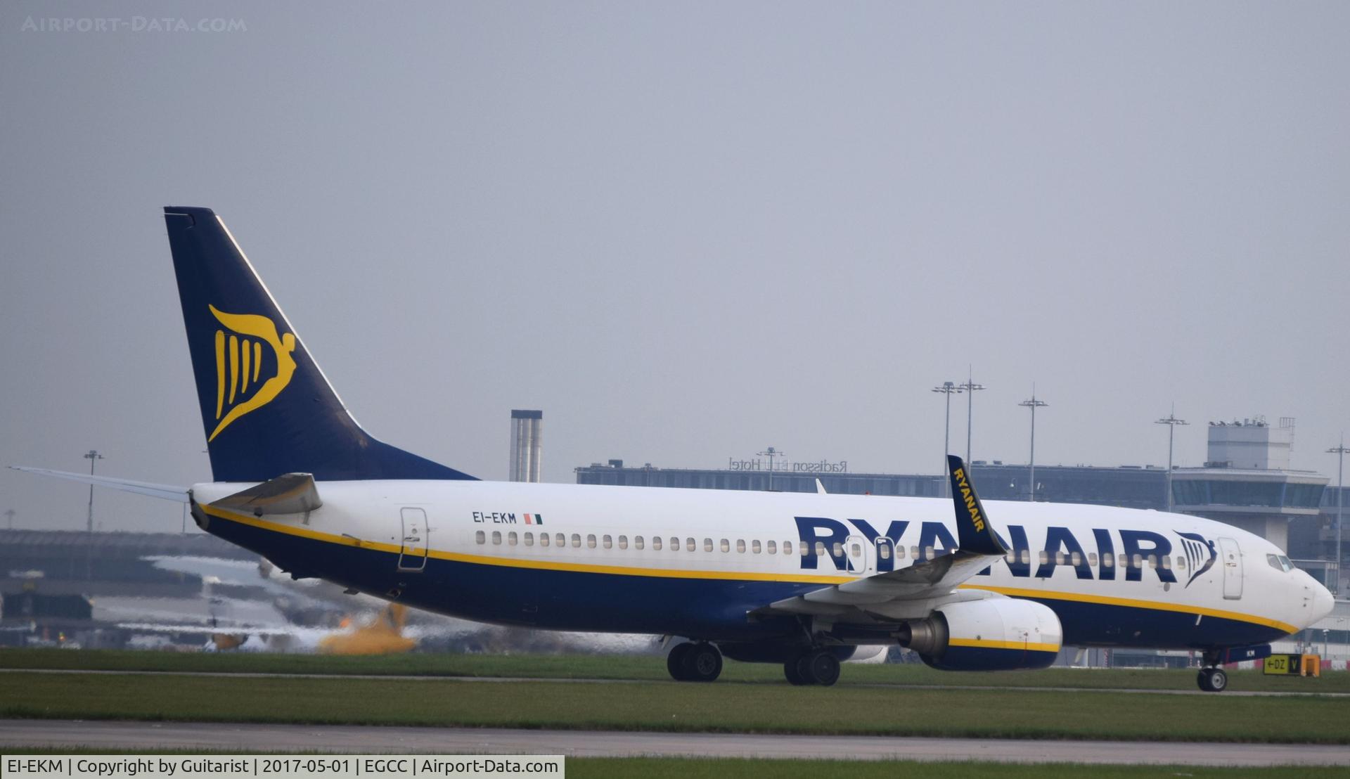EI-EKM, 2010 Boeing 737-8AS C/N 38499, At Manchester