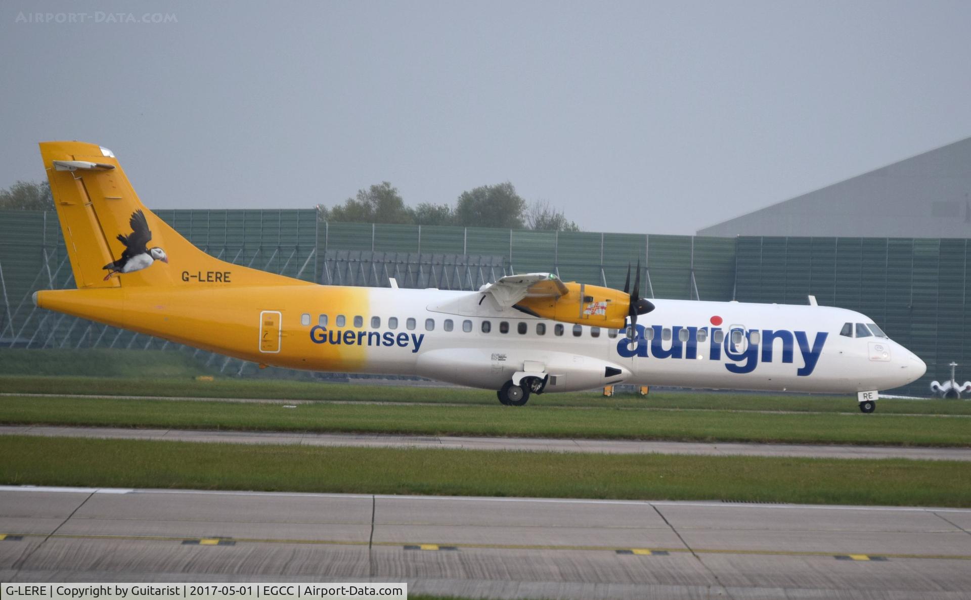 G-LERE, 2009 ATR 72-212A C/N 891, At Manchester