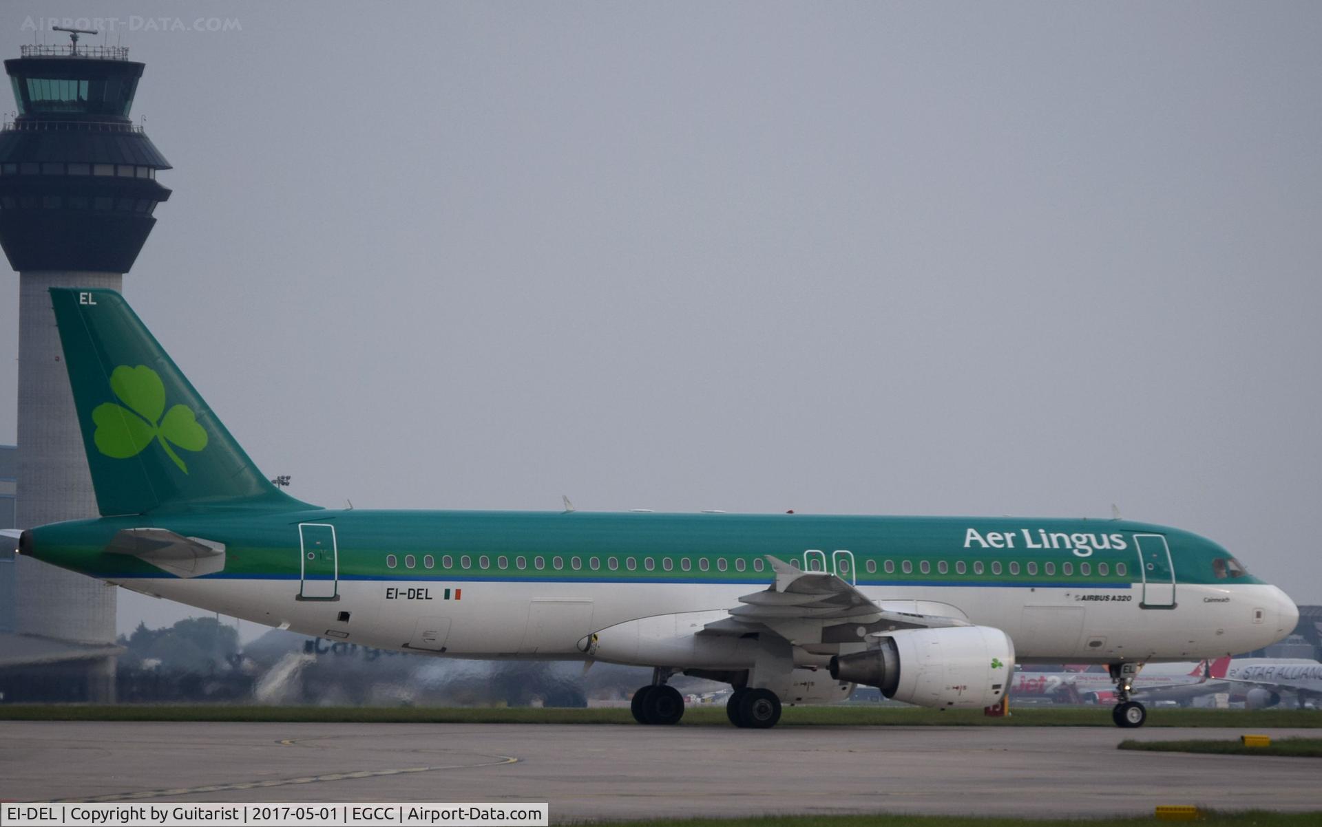 EI-DEL, 2005 Airbus A320-214 C/N 2409, At Manchester