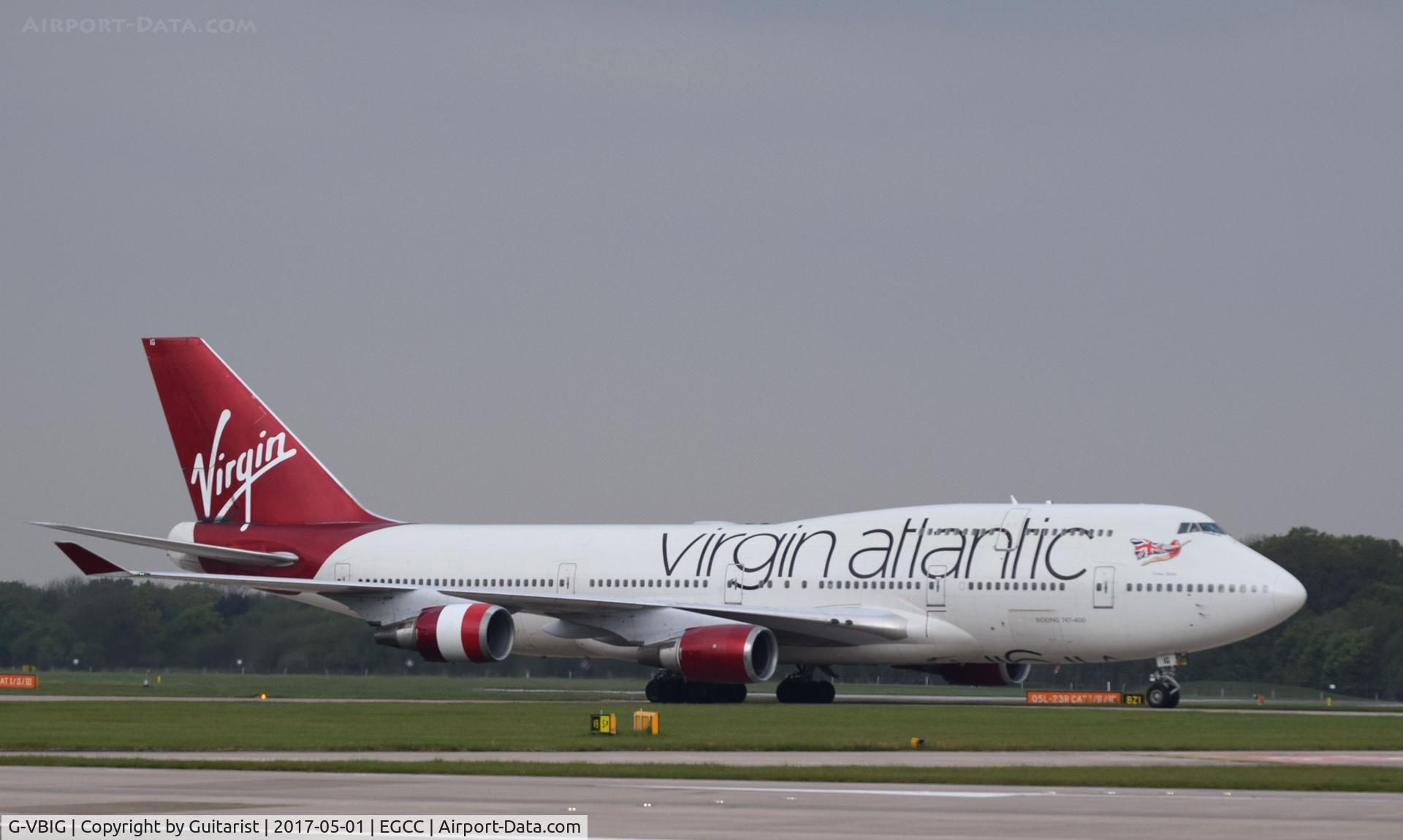 G-VBIG, 1996 Boeing 747-4Q8 C/N 26255, At Manchester