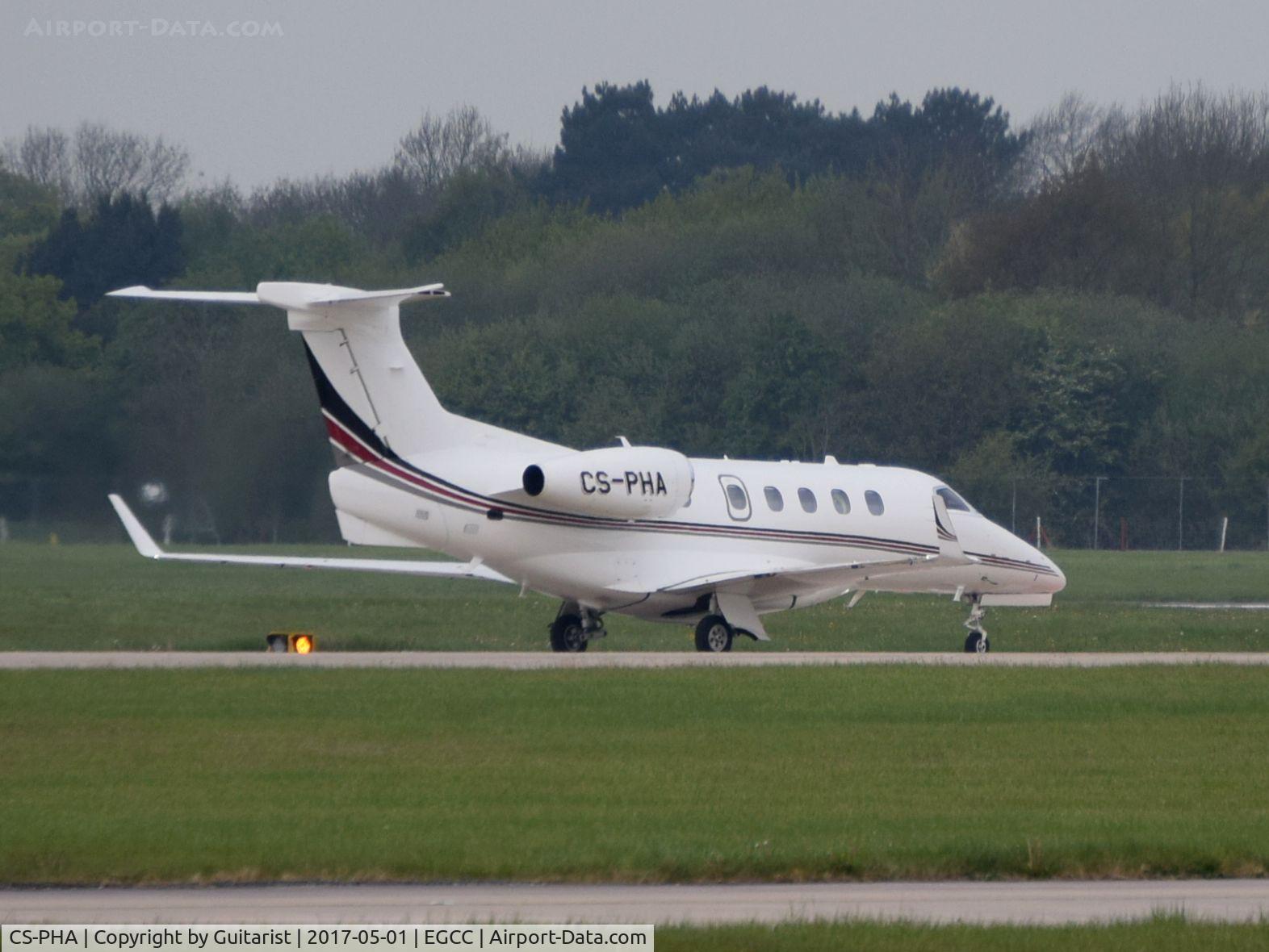 CS-PHA, 2014 Embraer EMB-505 Phenom 300 C/N 50500203, At Manchester