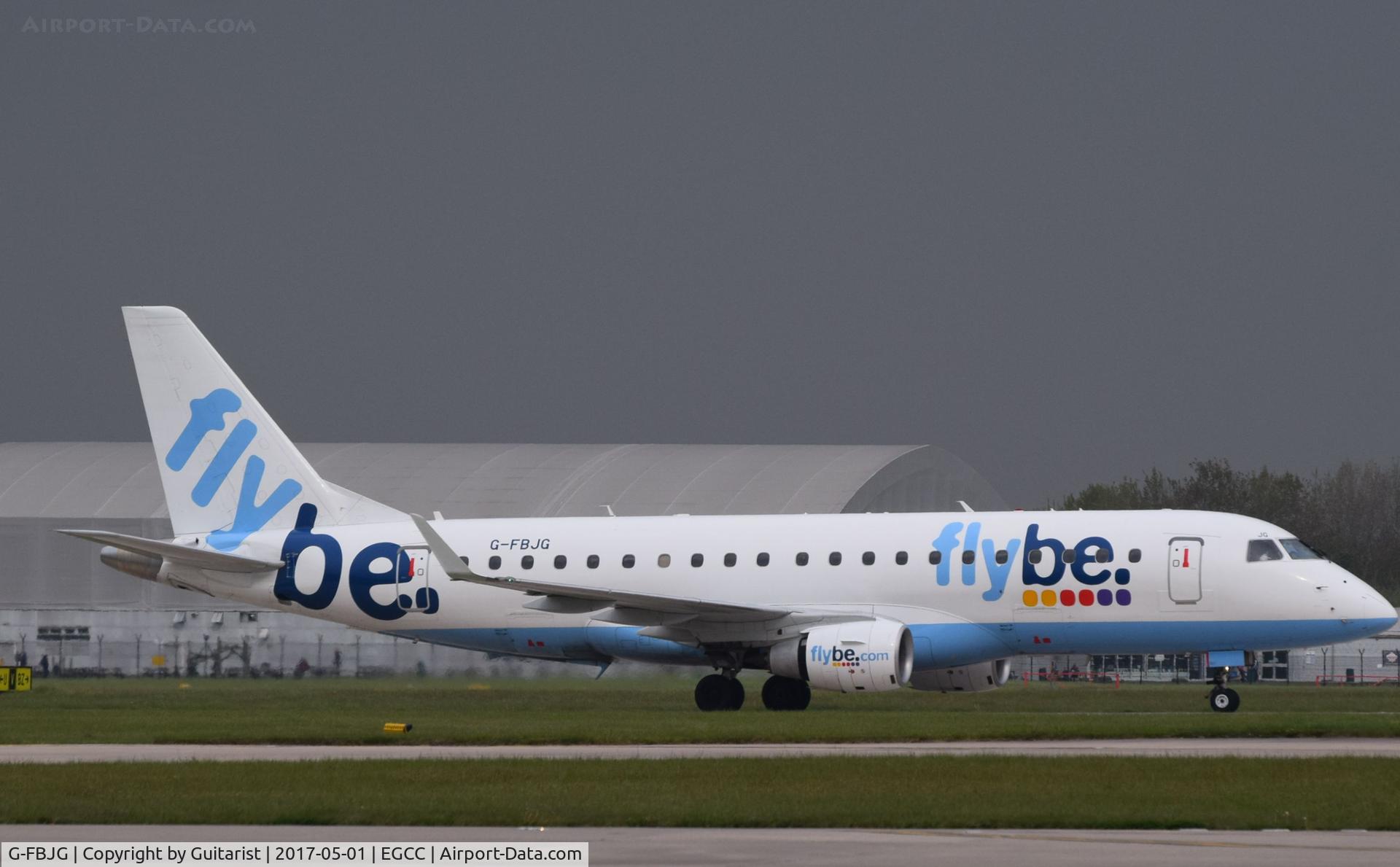 G-FBJG, 2012 Embraer 175STD (ERJ-170-200) C/N 17000344, At Manchester