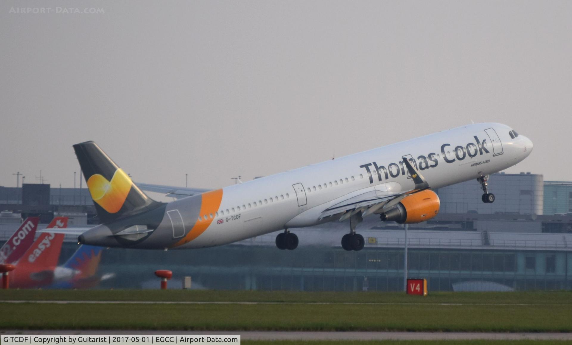 G-TCDF, 2014 Airbus A321-211 C/N 6114, At Manchester