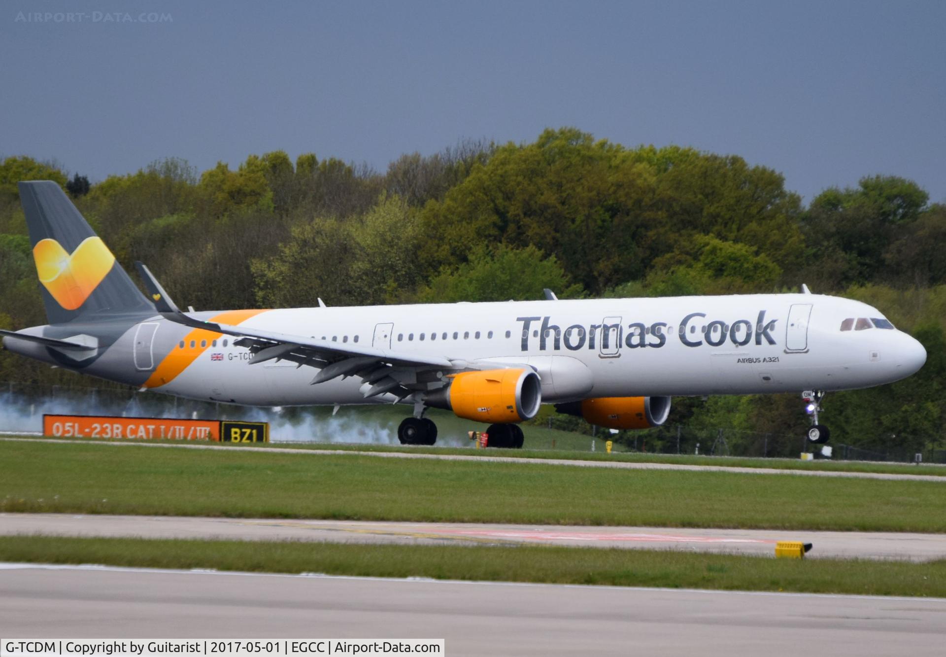 G-TCDM, 2016 Airbus A321-211 C/N 7003, At Manchester