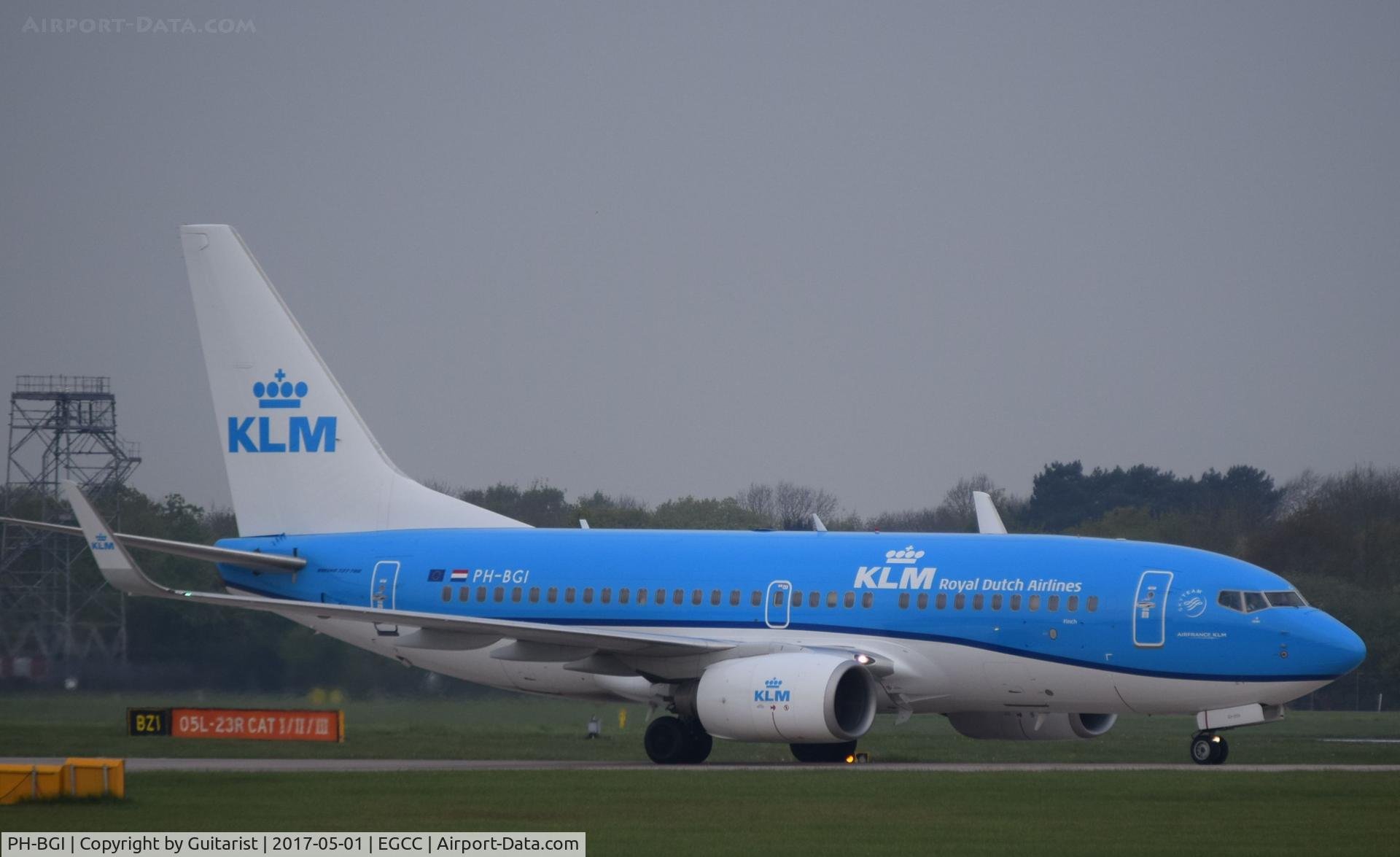 PH-BGI, 2010 Boeing 737-7K2 C/N 30364, At Manchester