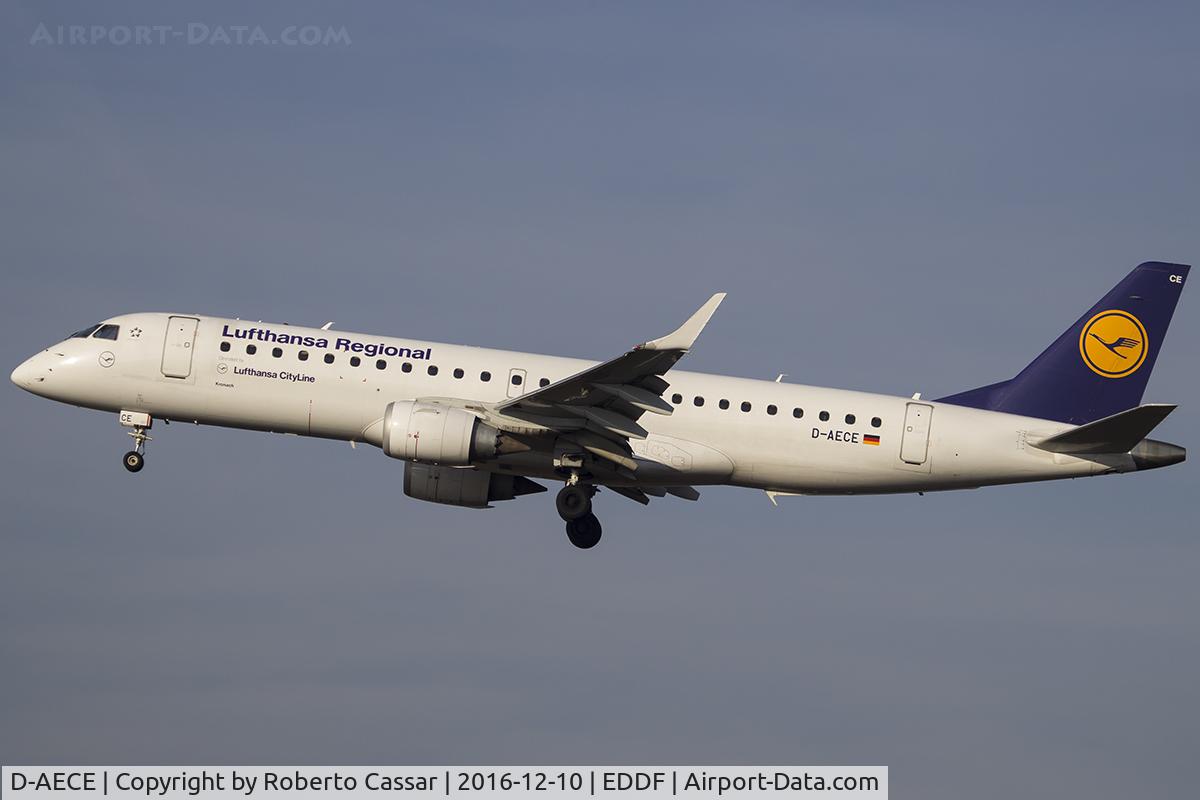 D-AECE, 2010 Embraer 190LR (ERJ-190-100LR) C/N 19000341, Frankfurt 2016