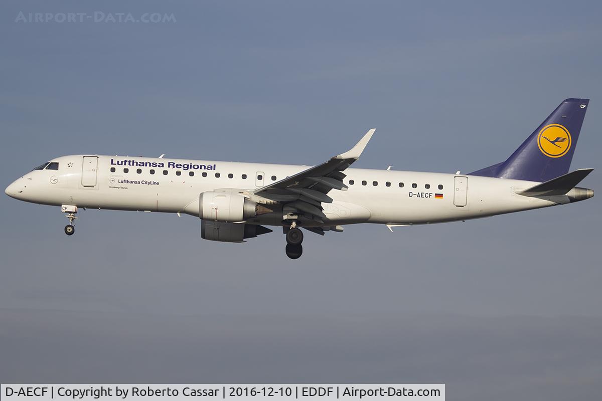 D-AECF, 2010 Embraer 190LR (ERJ-190-100LR) C/N 19000359, Frankfurt 2016