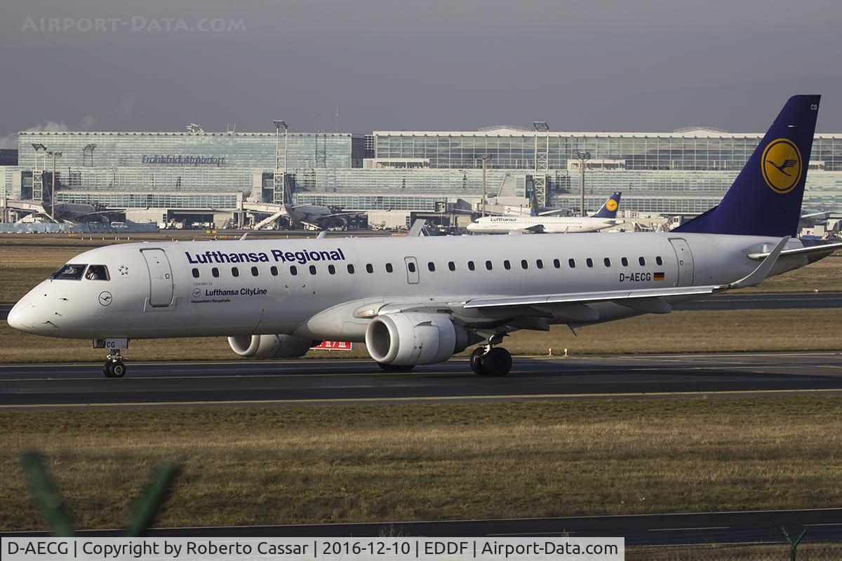 D-AECG, 2010 Embraer 190LR (ERJ-190-100LR) C/N 19000368, Frankfurt 2016
