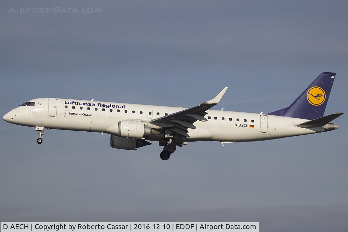 D-AECH, 2010 Embraer 190LR (ERJ-190-100LR) C/N 19000376, Frankfurt 2016
