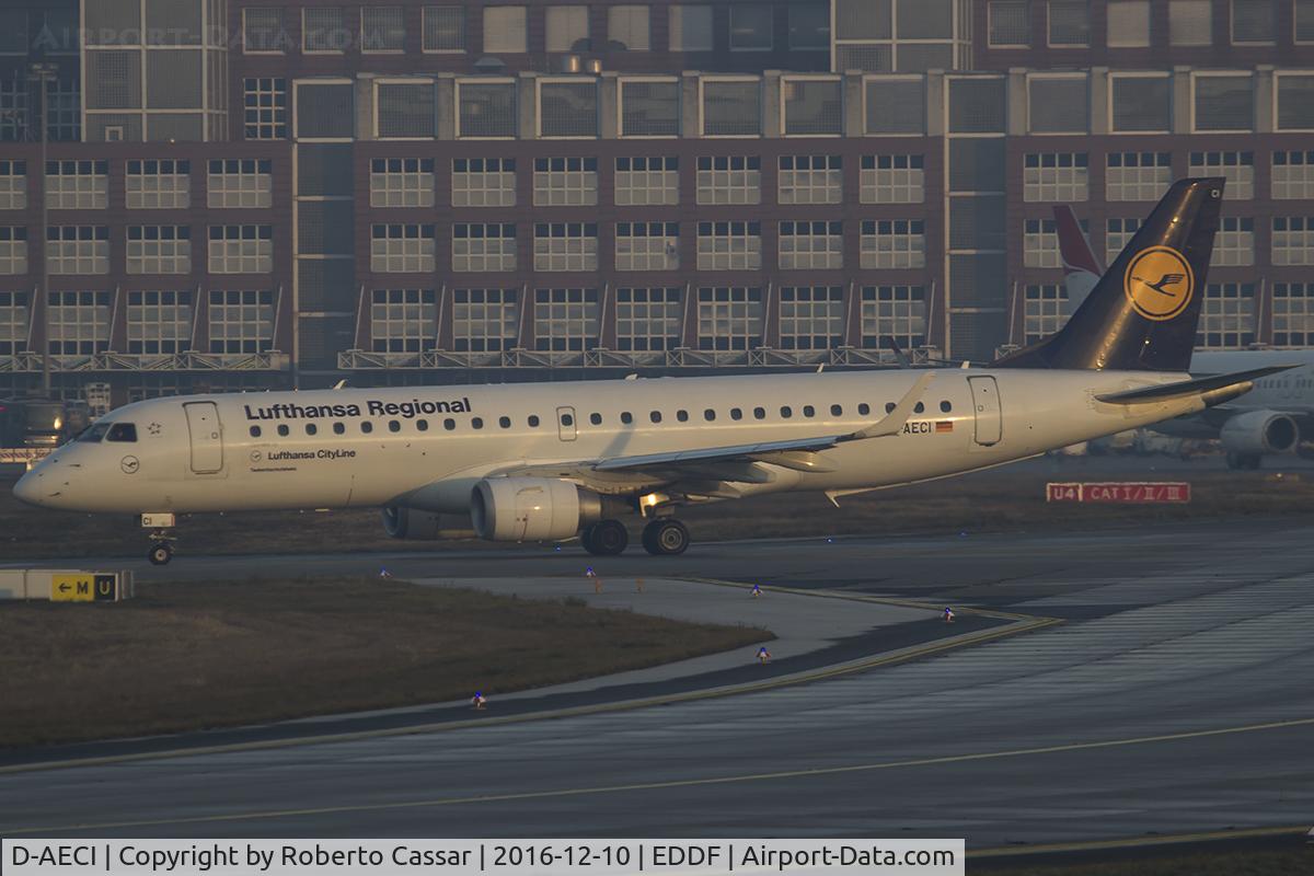 D-AECI, 2010 Embraer 190LR (ERJ-190-100LR) C/N 19000381, Frankfurt 2016