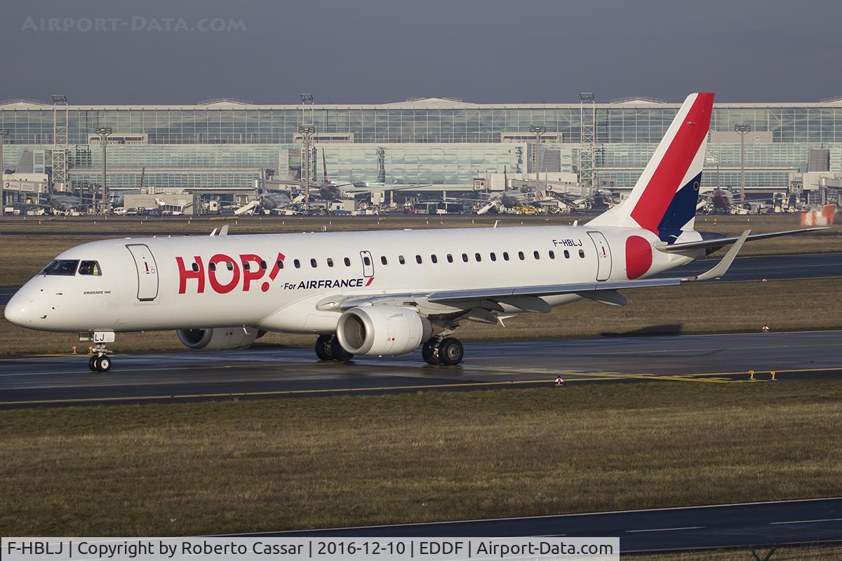 F-HBLJ, 2009 Embraer 190LR (ERJ-190-100LR) C/N 19000133, Frankfurt 2016