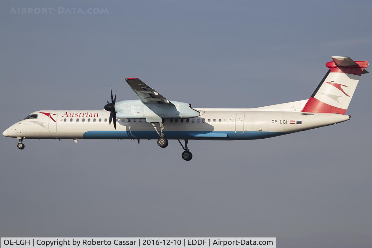 OE-LGH, 2002 De Havilland Canada DHC-8-402Q Dash 8 C/N 4075, Frankfurt 2016
