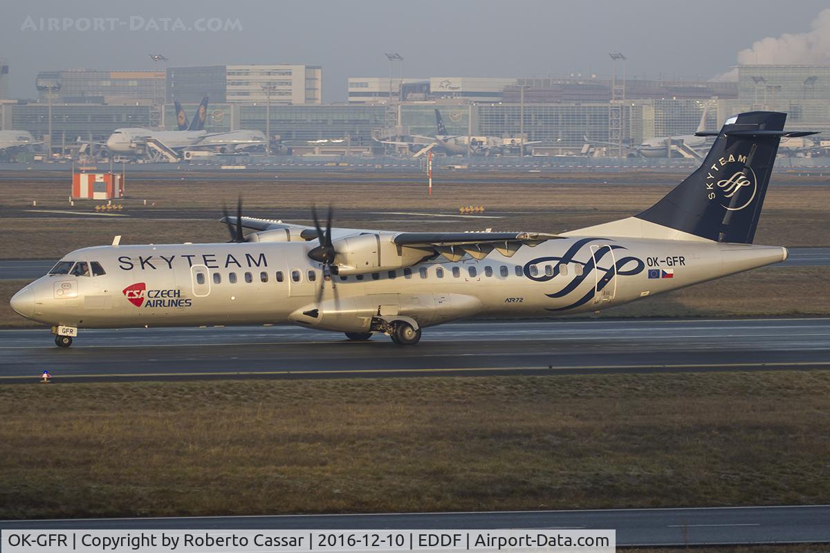 OK-GFR, 2001 ATR 72-212A C/N 681, Frankfurt 2016