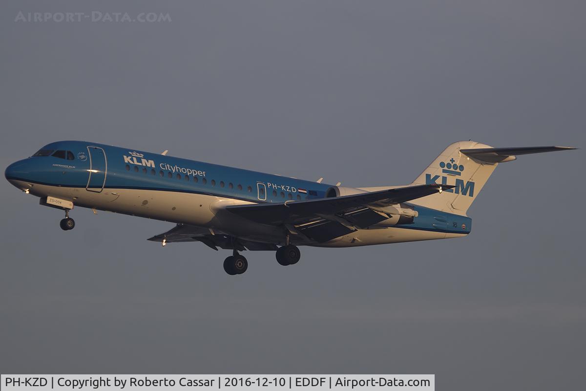 PH-KZD, 1997 Fokker 70 (F-28-0070) C/N 11582, Frankfurt 2016