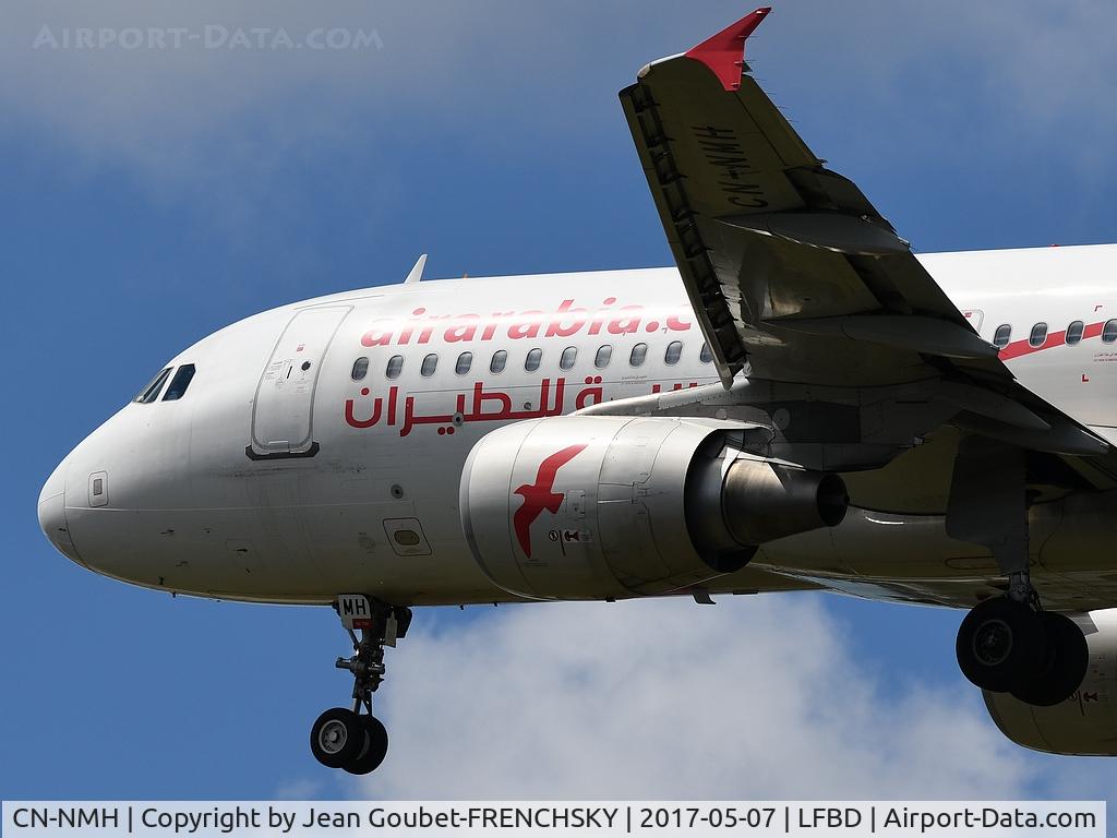 CN-NMH, 2012 Airbus A320-214 C/N 5143, Air Arabia 3O301 from Fez landing runway 23